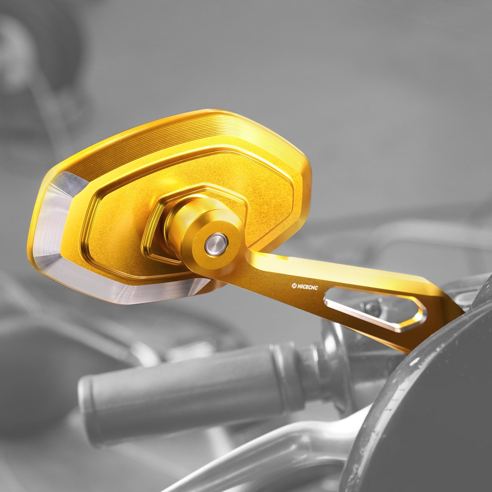 Convex Rear View Mirrors Kit For Harley Softail Deluxe Slim Fat Boy Heritage Classic