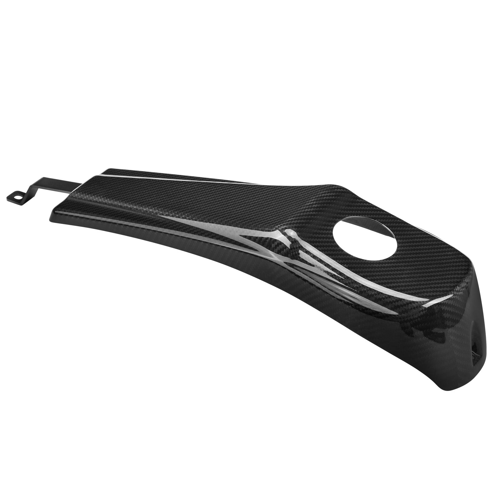 Fuel Gas Tank Cap w/Carbon Fiber Dash Insert Panel For Harley Electra Road Street Glide