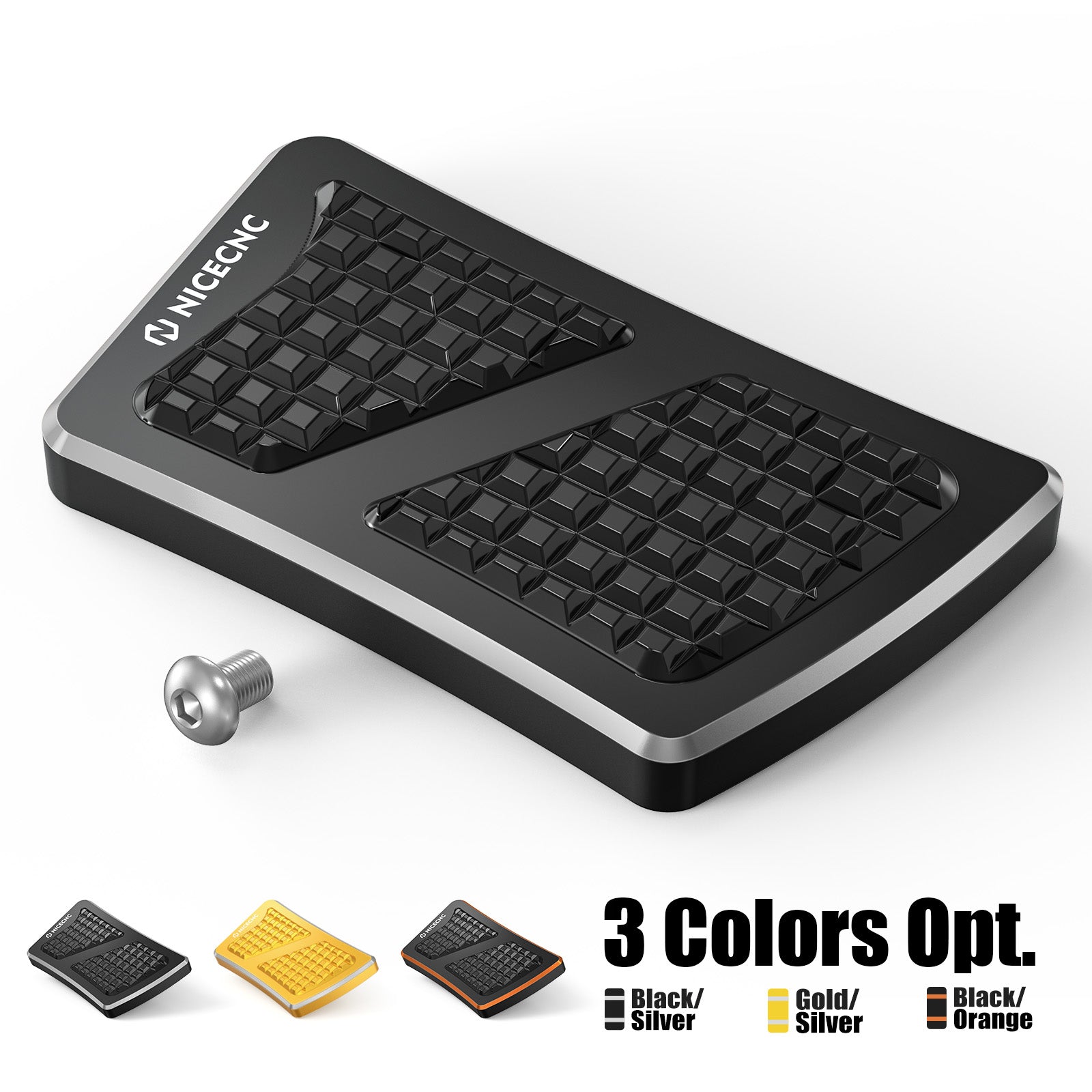 Enlarged Brake Pedal Extension Tip Peg For Harley Softail Slim Deluxe Fat Boy Heritage