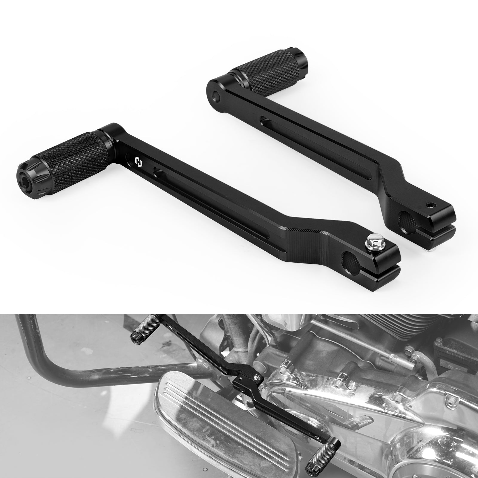 Harley Softail Fat Boy Heritage Extended Heel Toe Shift Levers
