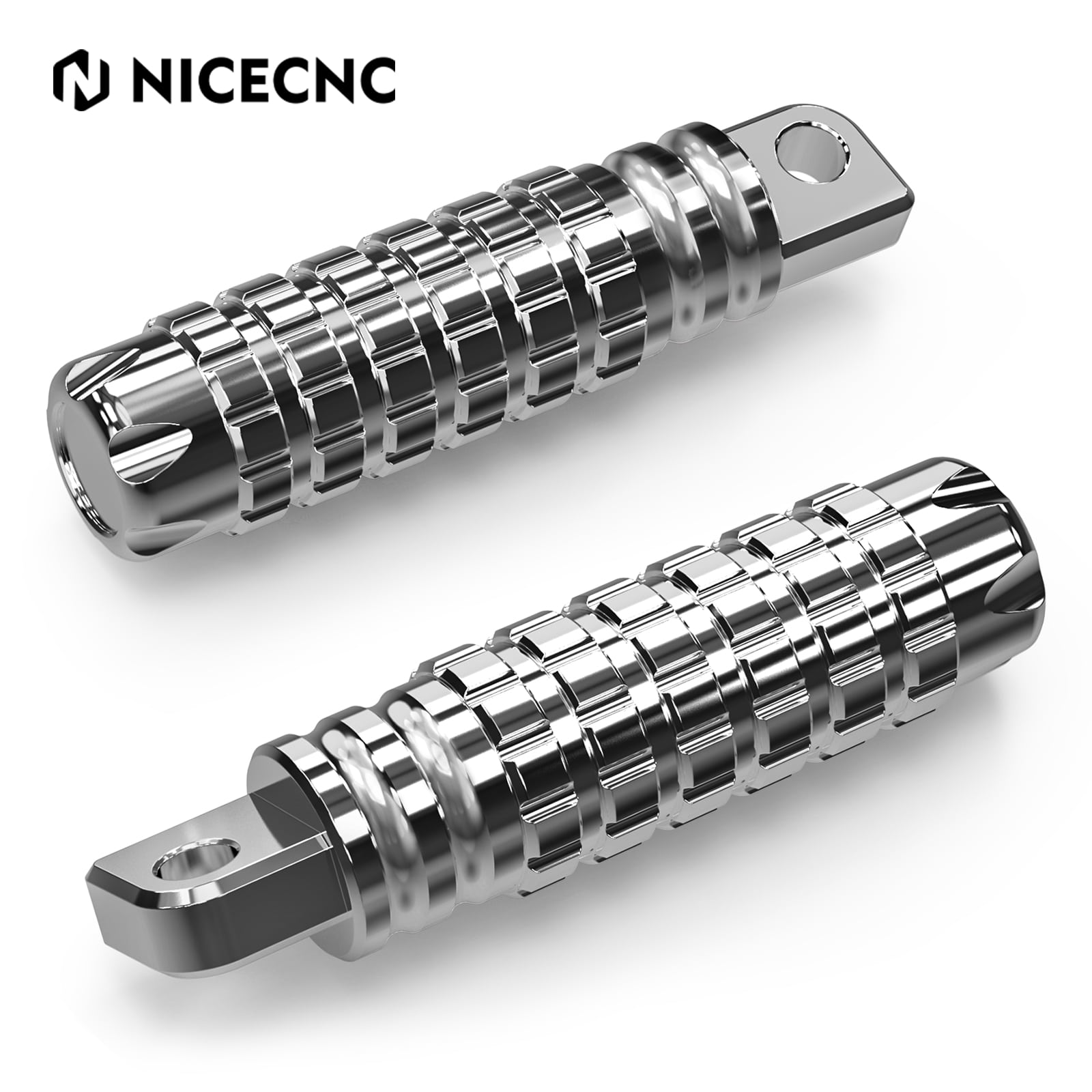 Chrome Passenger Footpegs For Harley Sportster 1200 72 48 XL Iron 883 XL883N