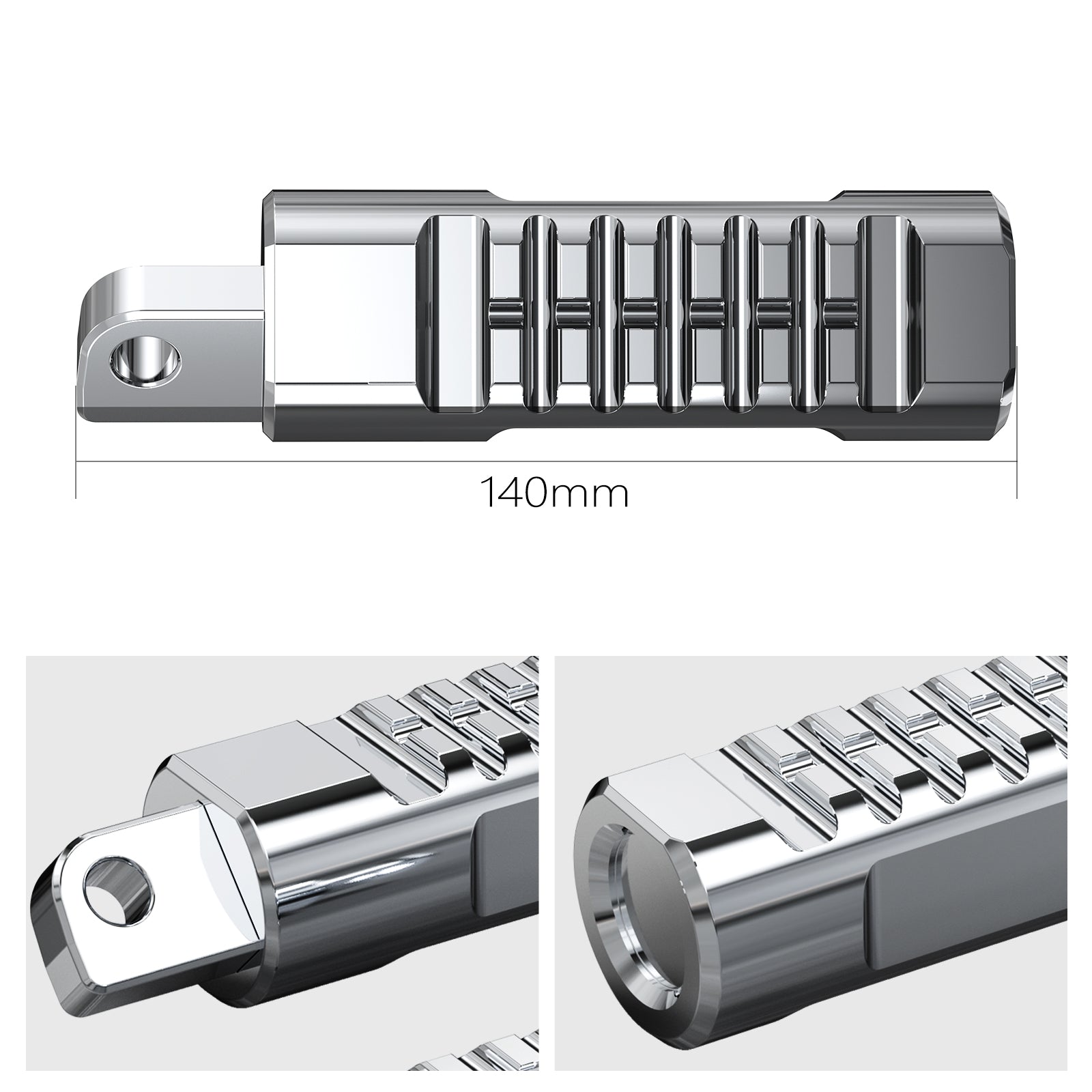 Front Rider Foot Pegs Footrests Set For Harley Sportster 1200 Iron 883 XL Roadster