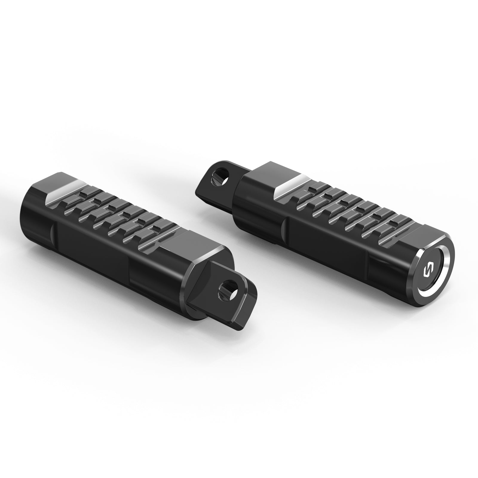 Front Rider Foot Pegs Footrests Set For Harley Sportster 1200 Iron 883 XL Roadster