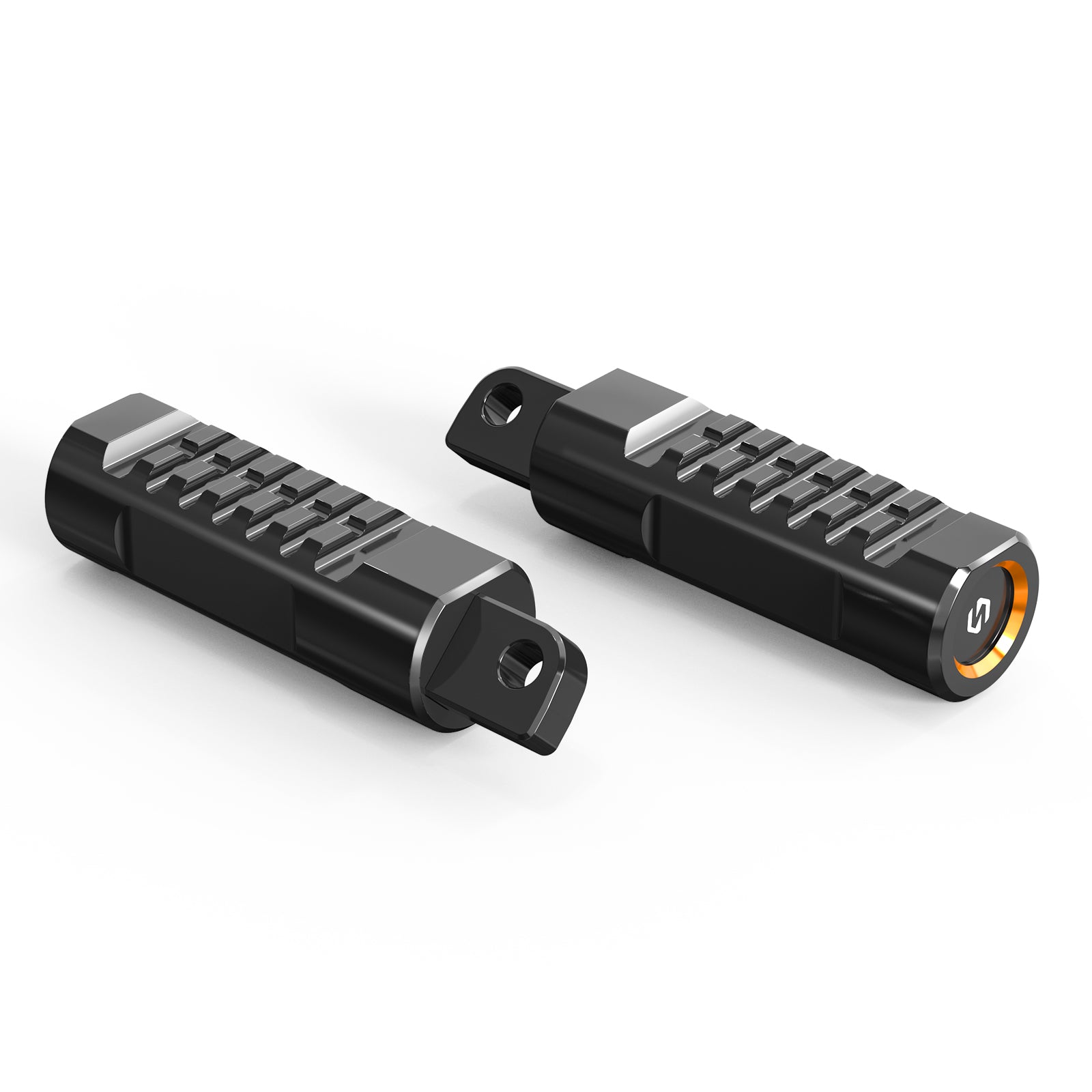 Front Rider Foot Pegs Footrests Set For Harley Sportster 1200 Iron 883 XL Roadster