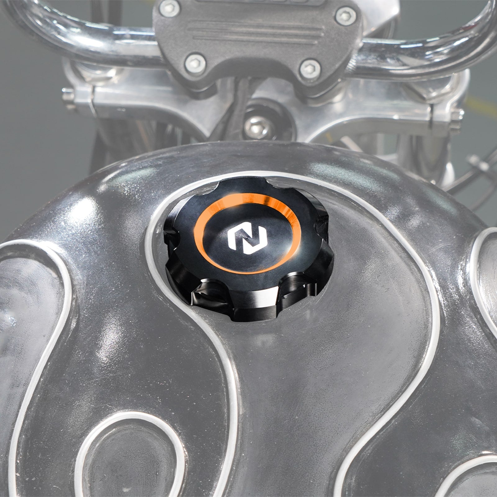 Fuel Tank Cap Cover For Harley Sportster 1200 48 883 XL Dyna Super Glide