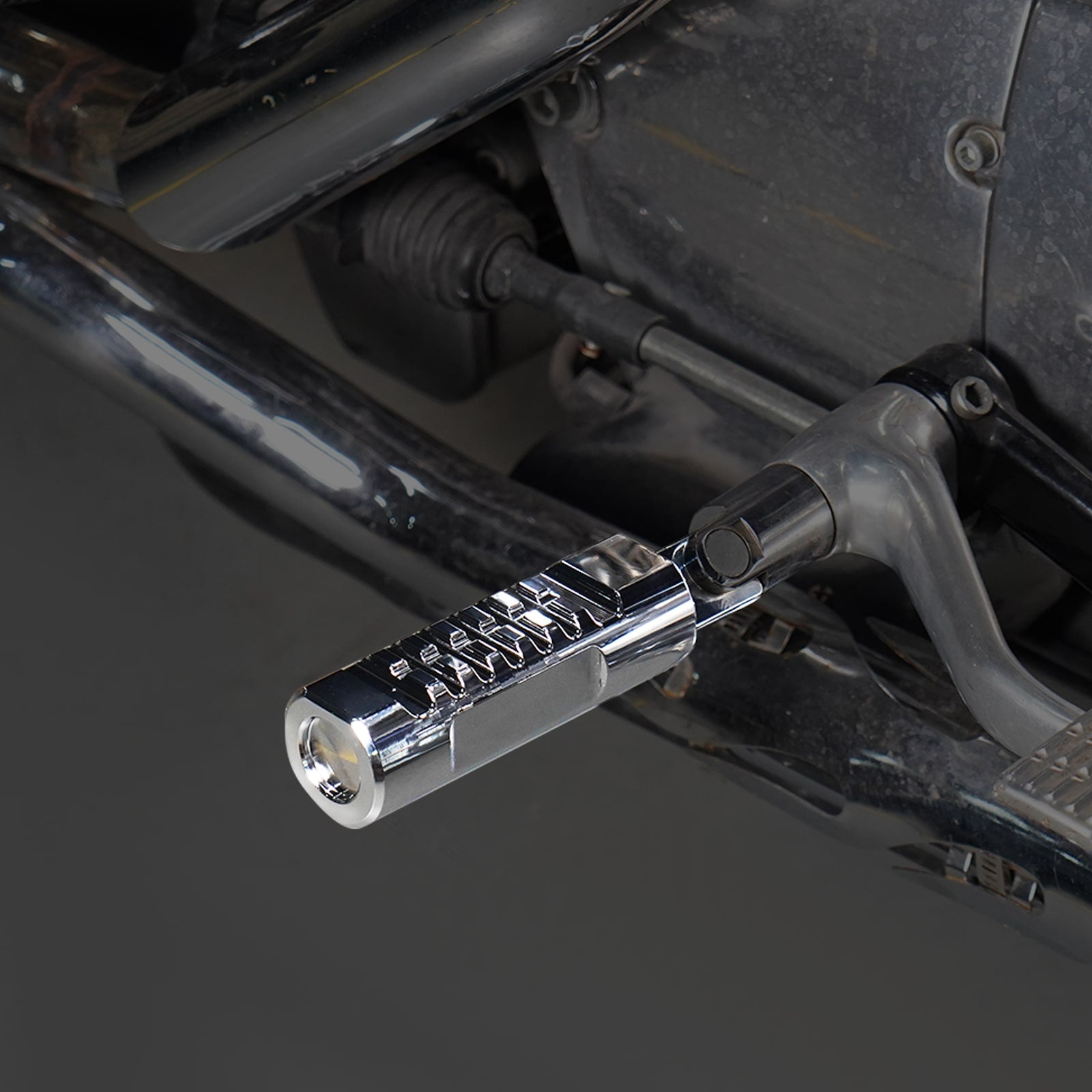 Chrome Front Rider Footpegs Footrest Kit For Harley Sportster 1200 883 XL Roadster