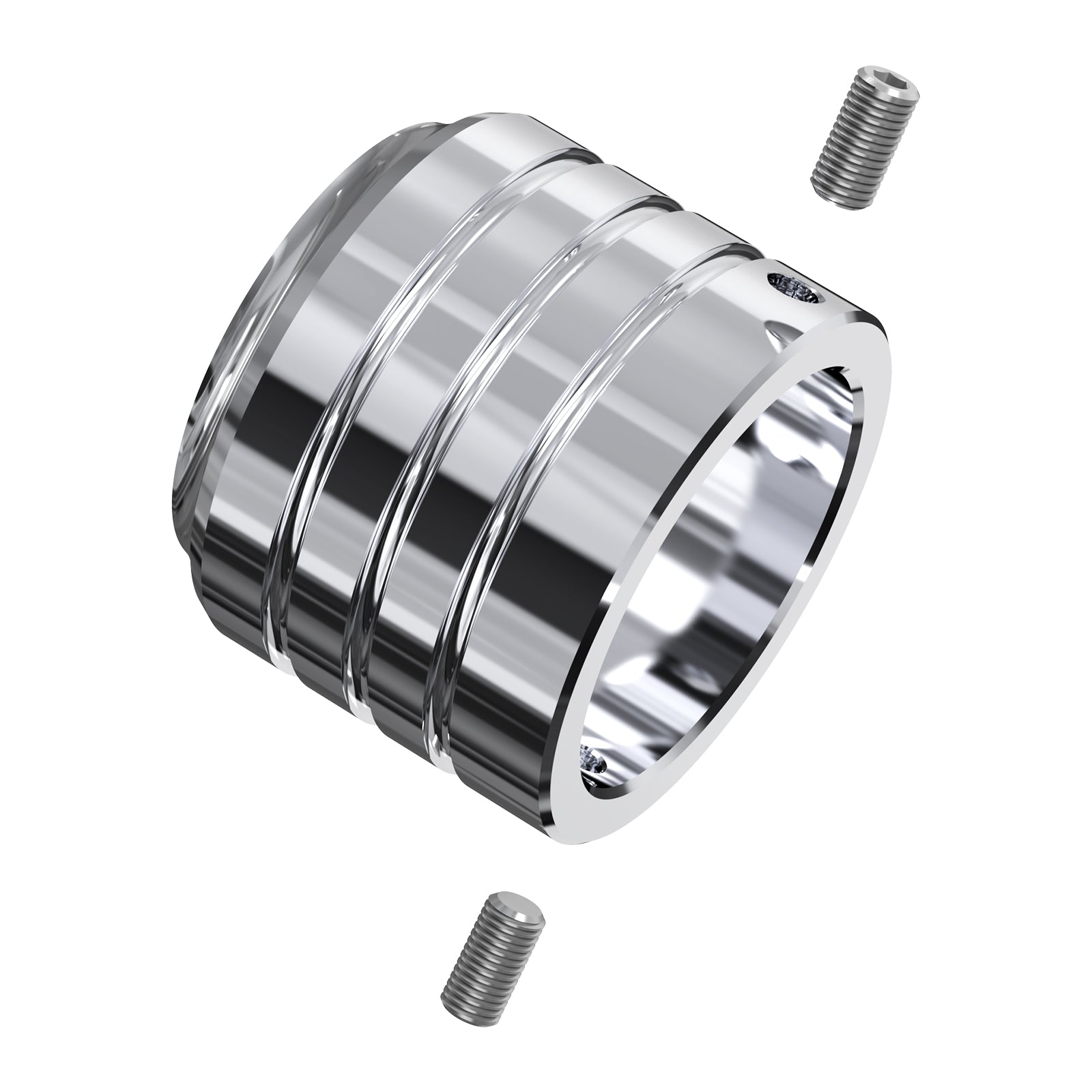 Chrome Front Axle Nut Covers Caps For Harley Sportster 1200 883 72 48 XL
