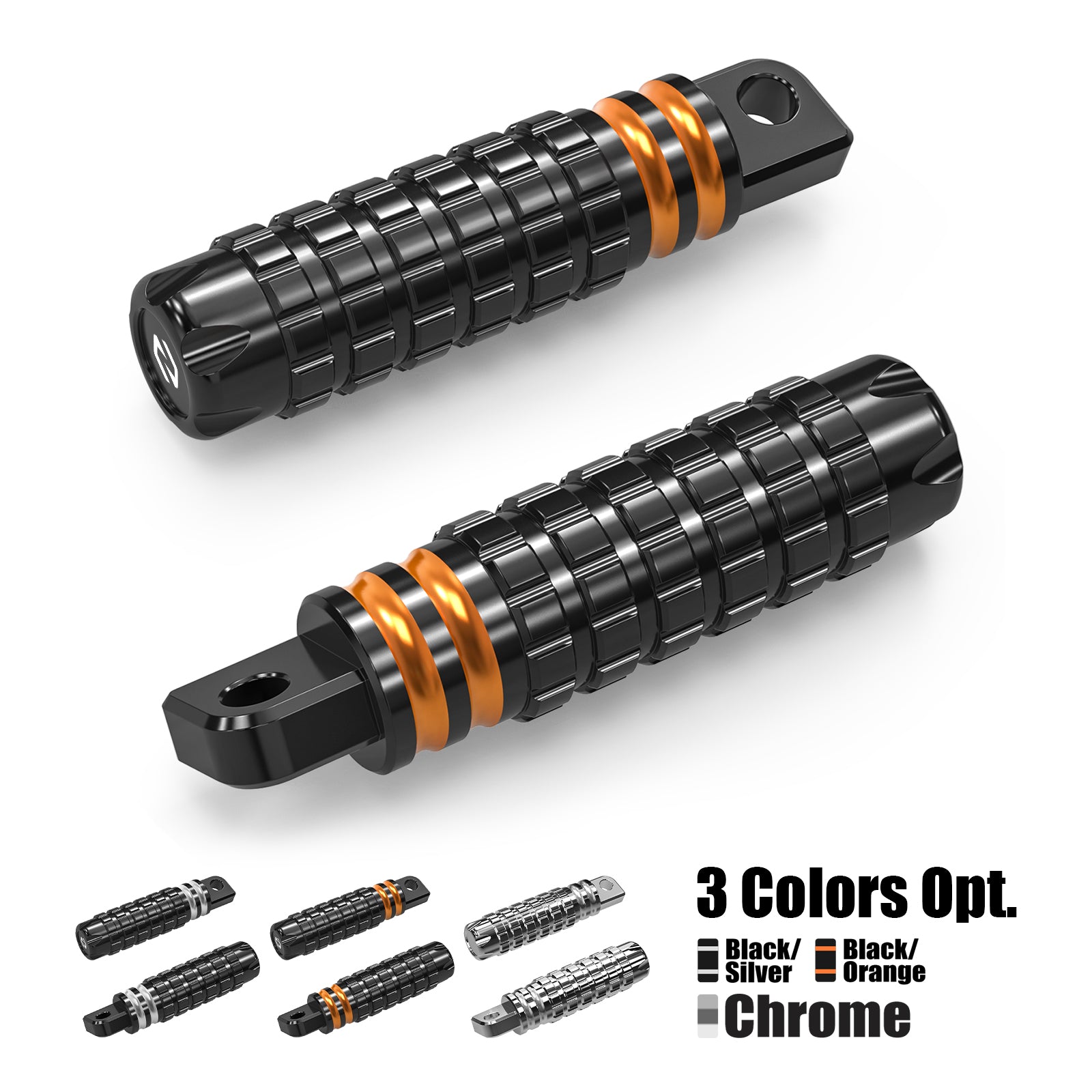 Rear Passenger Footpegs Footrest For Harley Sportster 1200 72 48 XL Iron 883