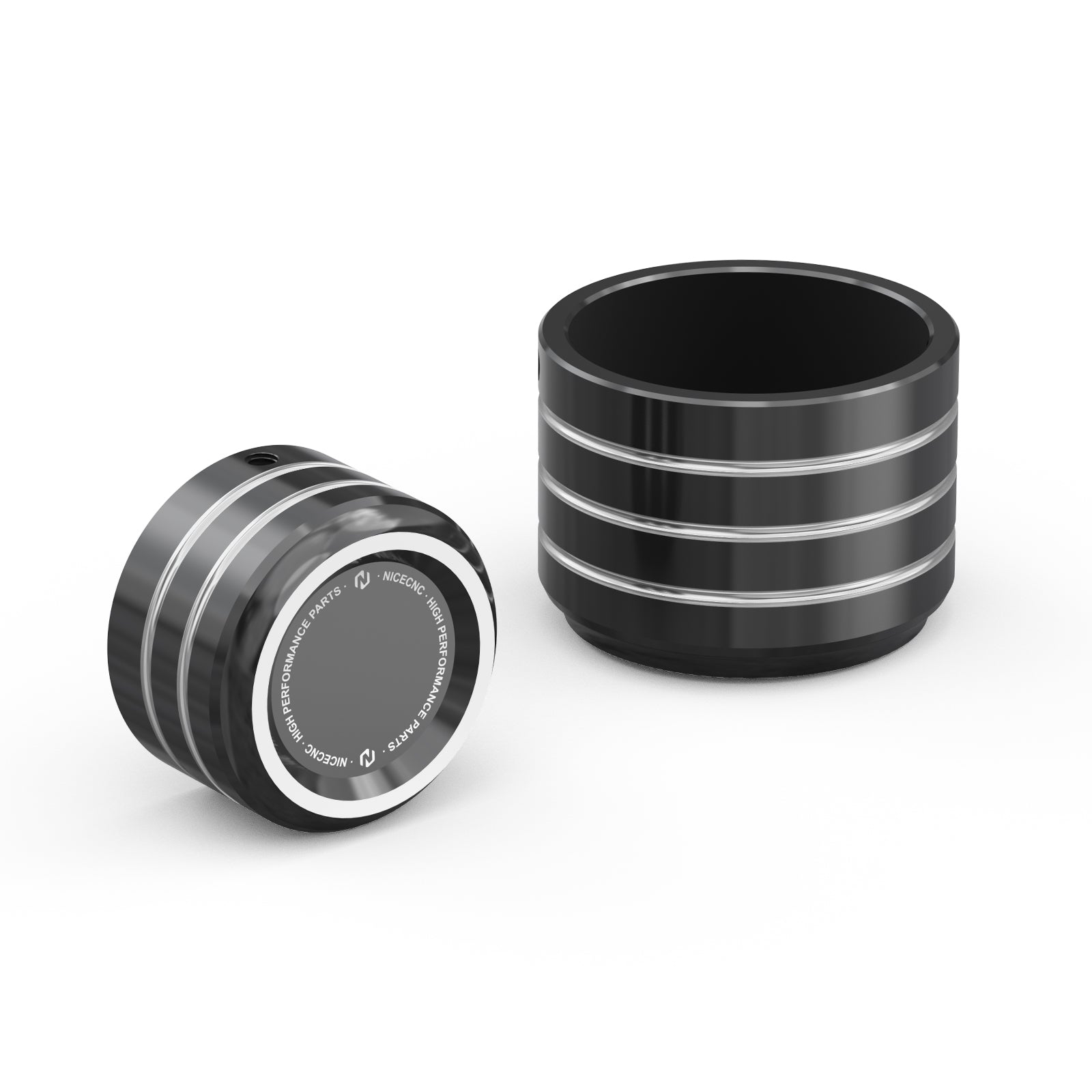 Rear Axle Nut Covers Caps For Harley Sportster 1200 72 48 XL Iron 883 Roadster