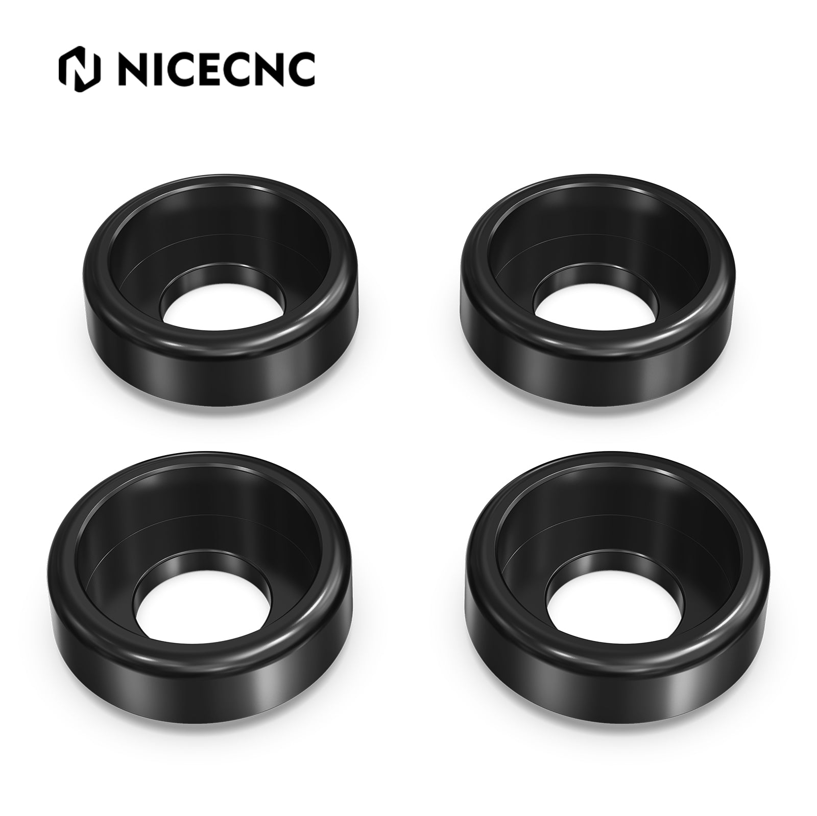 Shock Absorber Bracket Trim Rings For Harley Sportster 1200 883 72 48 XL Roadster