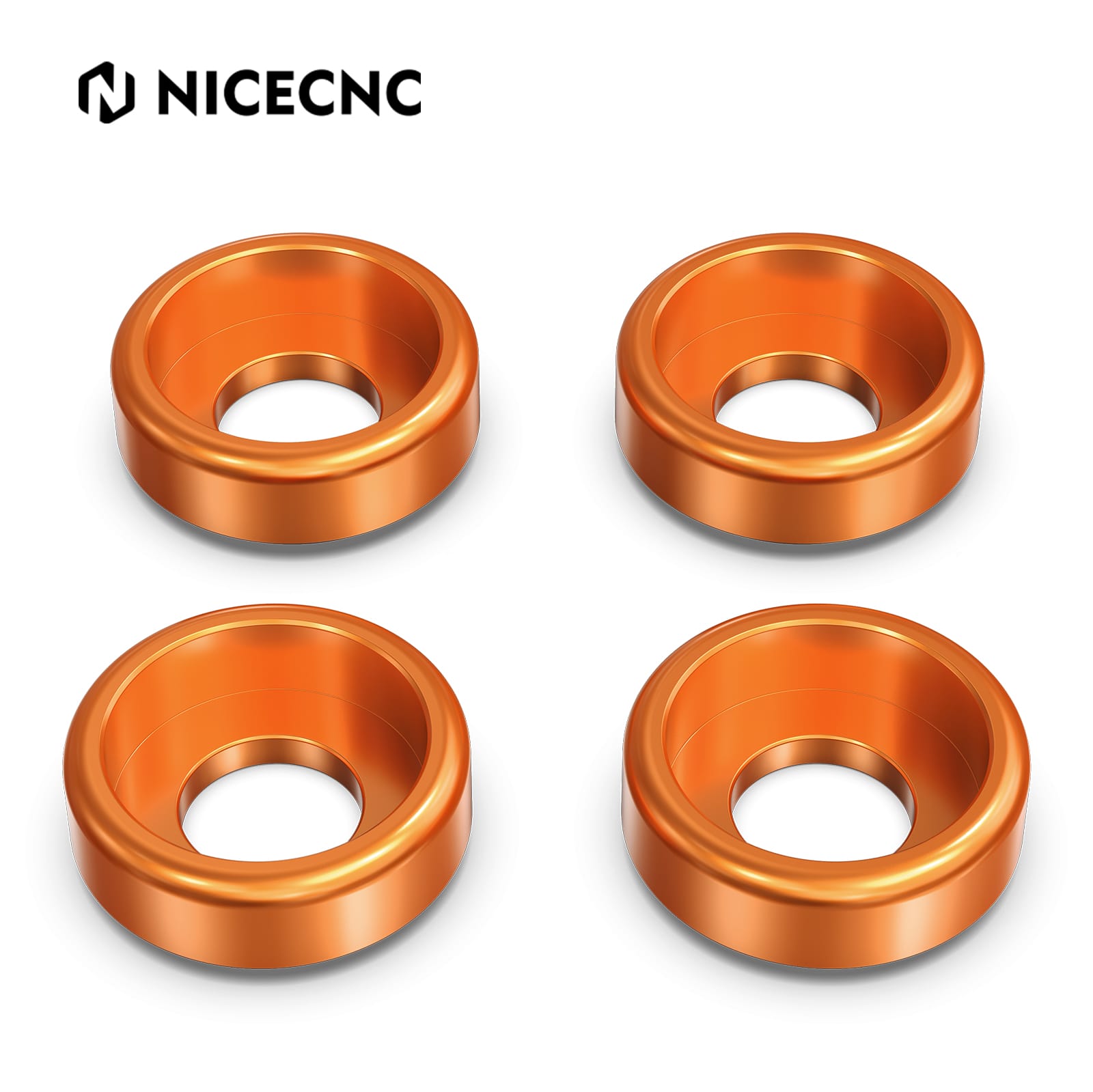 Shock Absorber Bracket Trim Rings For Harley Sportster 1200 883 72 48 XL Roadster