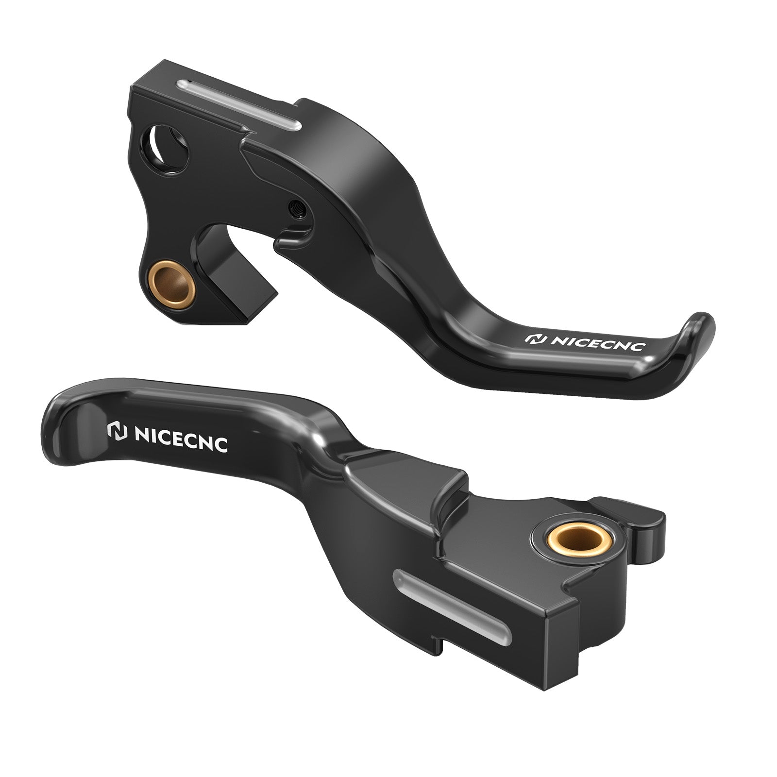 2-Finger Short Brake Clutch Hand Levers For Harley Sportster 1200 883 XL Forty Eight