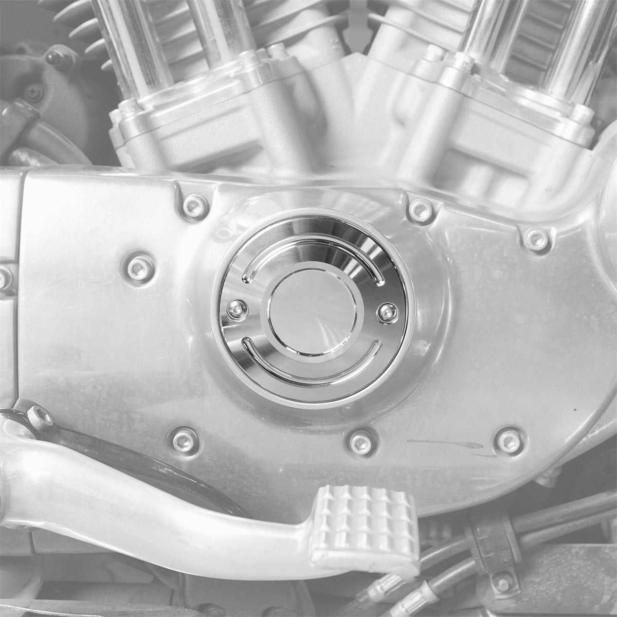 Engine Timer Cover Cap For Harley Sportster 1200 72 48 XL Iron 883 XL883N Roadster