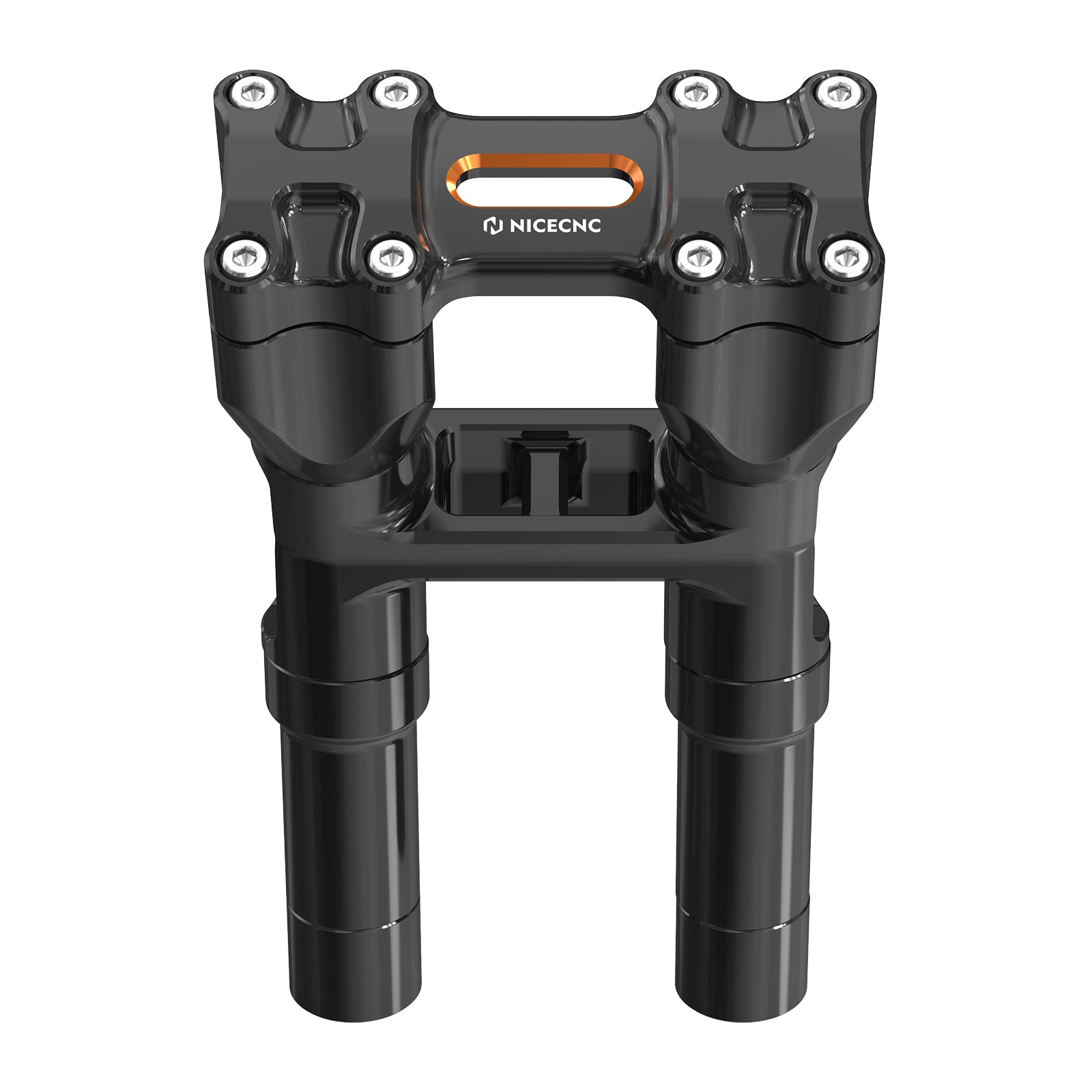 Modular Kickback Handlebar Riser For Harley Softail Slim Standard Deluxe Heritage Fat Boy