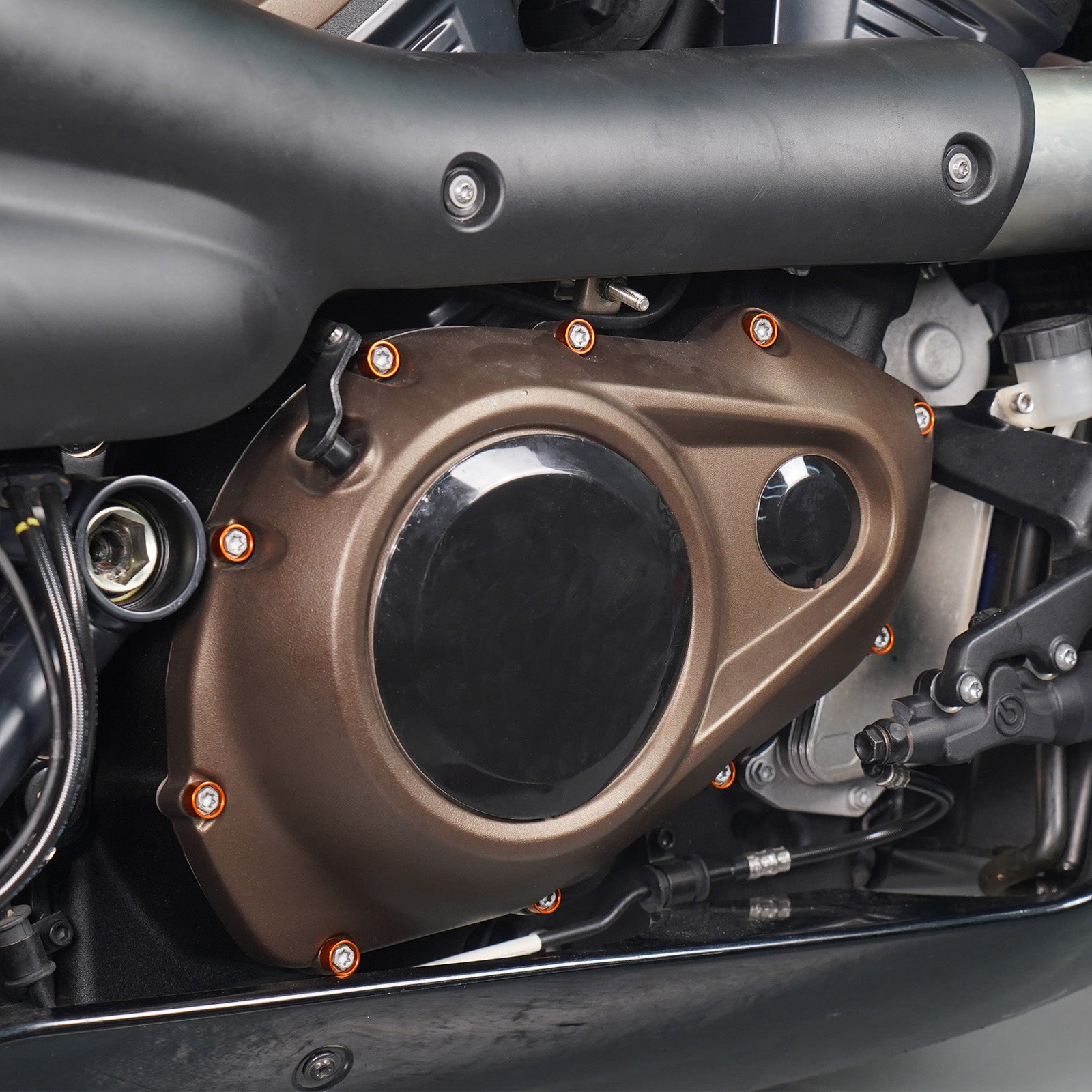 Primary Engine Cover Bolts Caps For Harley Sportster S Pan America 1250 Nightster