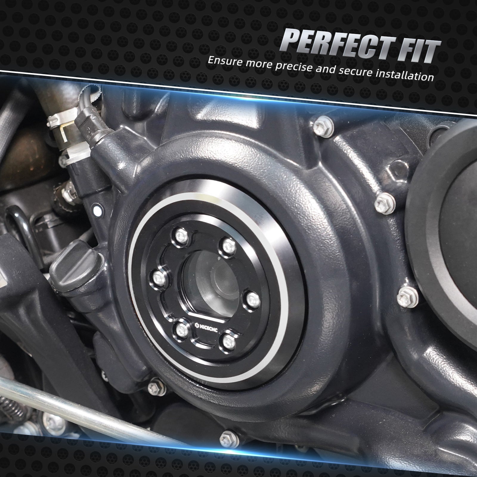 Left Transparent Alternator Plug Cover For Harley Sportster S Pan America 1250 Nightster