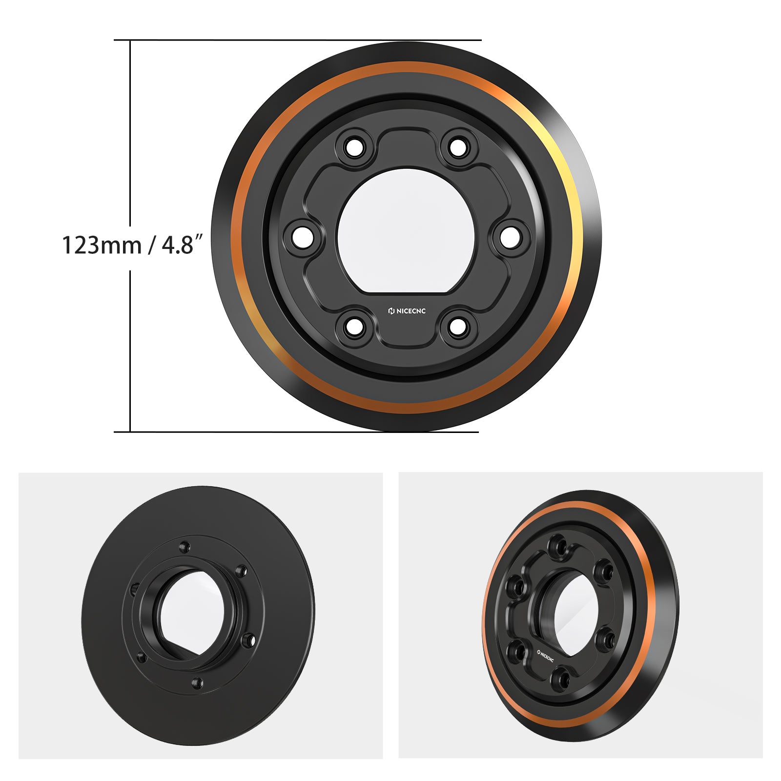 Left Transparent Alternator Plug Cover For Harley Sportster S Pan America 1250 Nightster