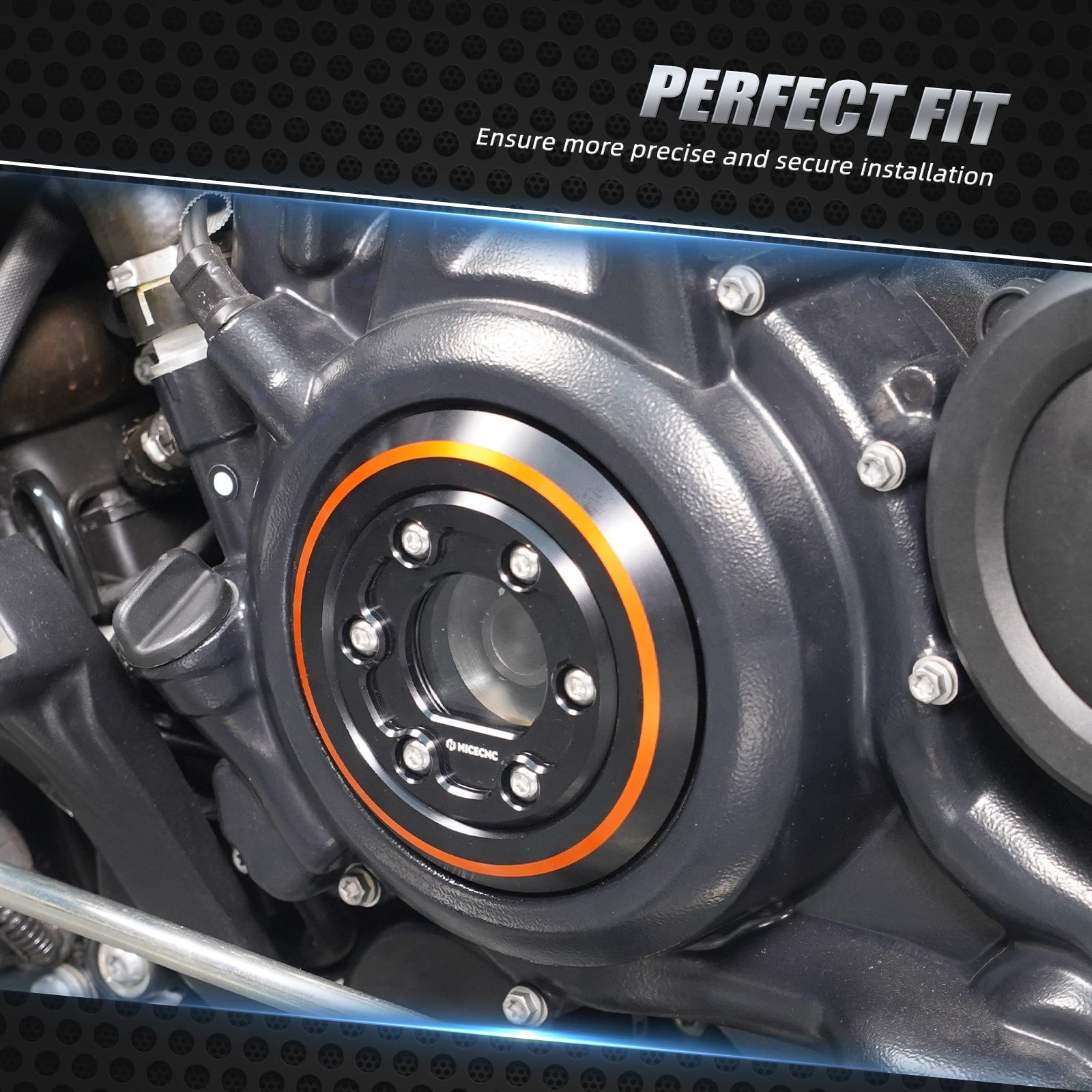 Left Transparent Alternator Plug Cover For Harley Sportster S Pan America 1250 Nightster