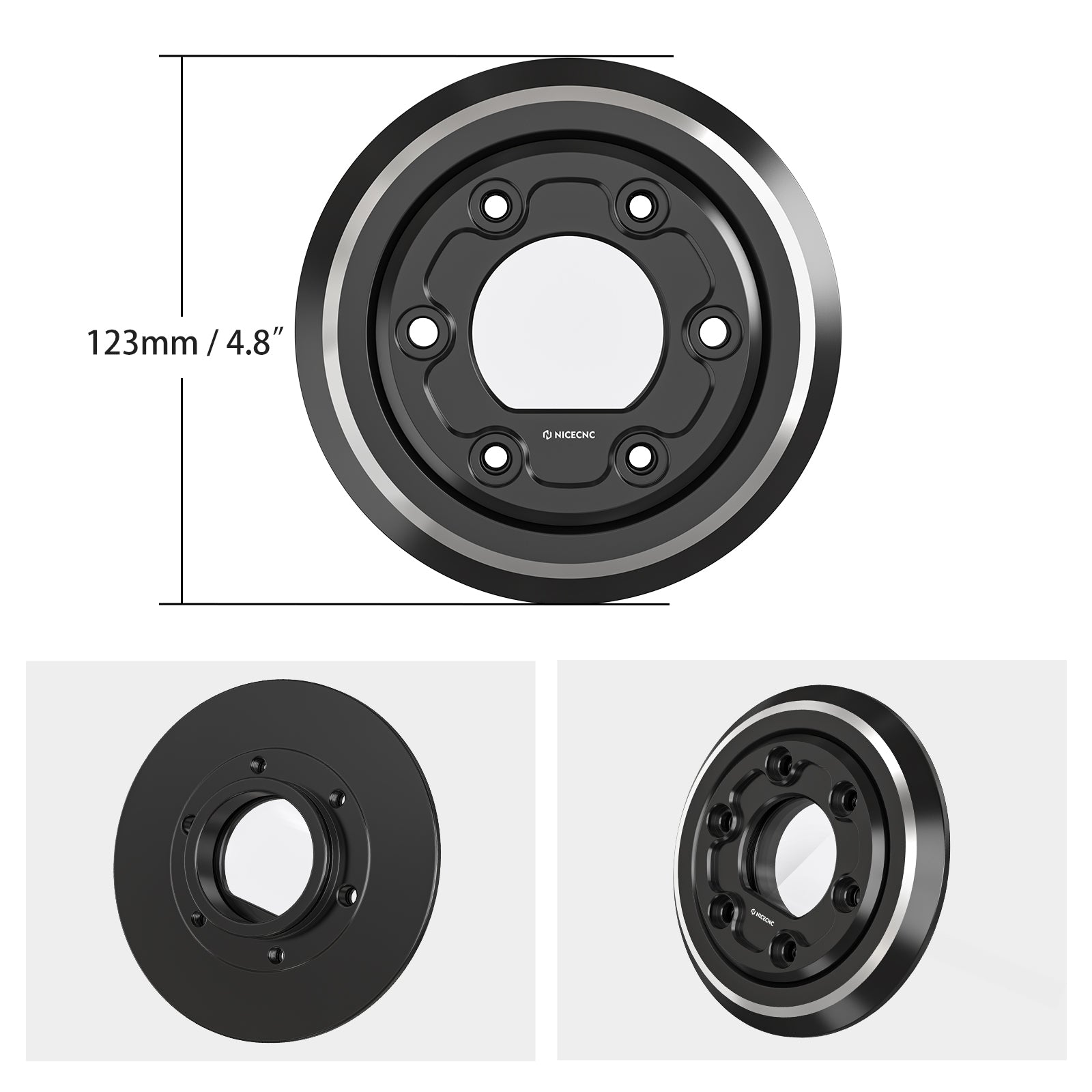 Left Transparent Alternator Plug Cover For Harley Sportster S Pan America 1250 Nightster