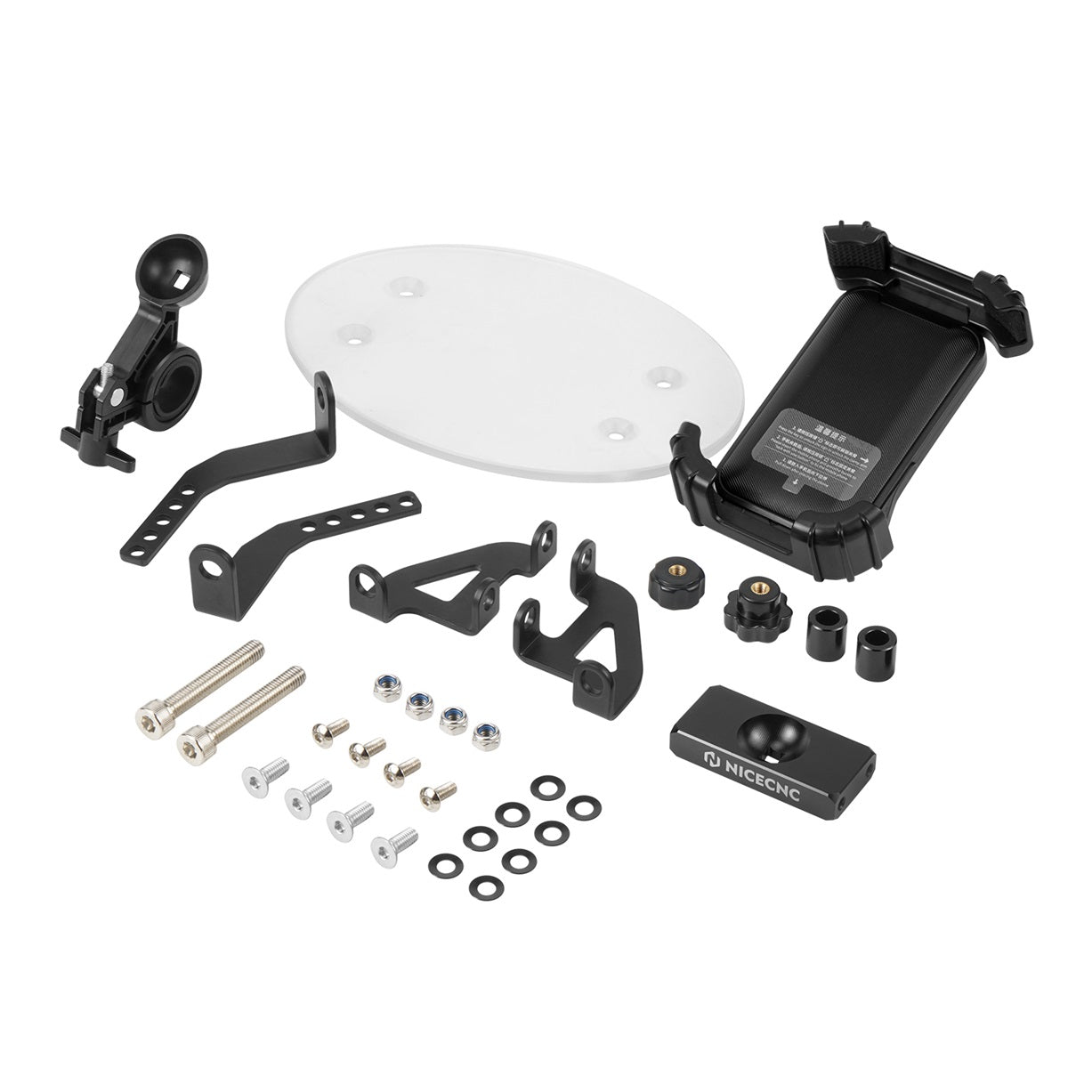 Adjustable Phone Holder Bracket Mounting Kit For Harley Sportster S 1250 2021-2024