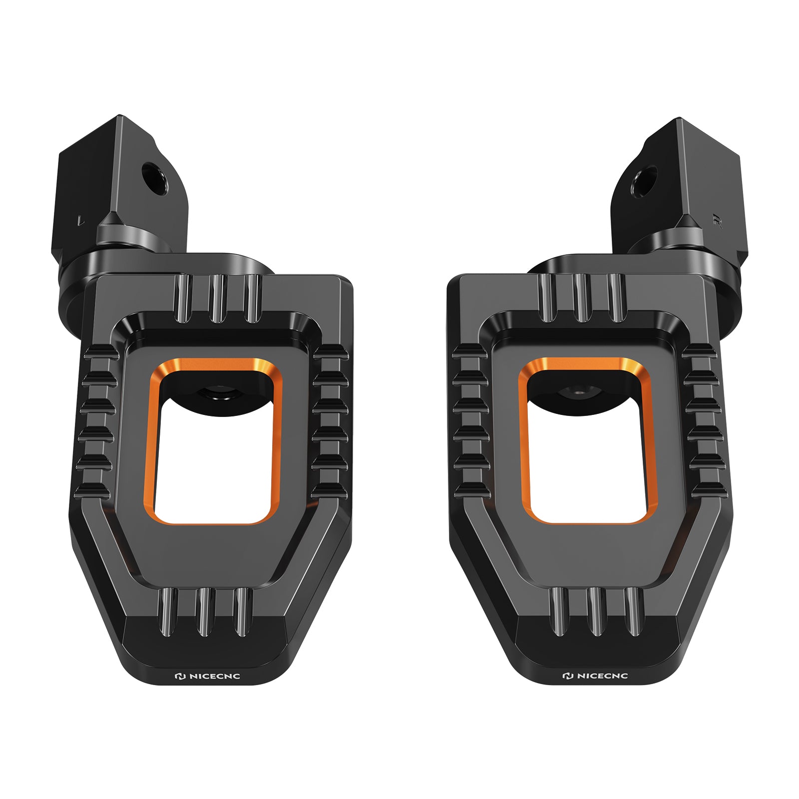 Adjustable Enlarged Rider Footpegs For Harley Softail Standard Low Rider S ST Street Bob