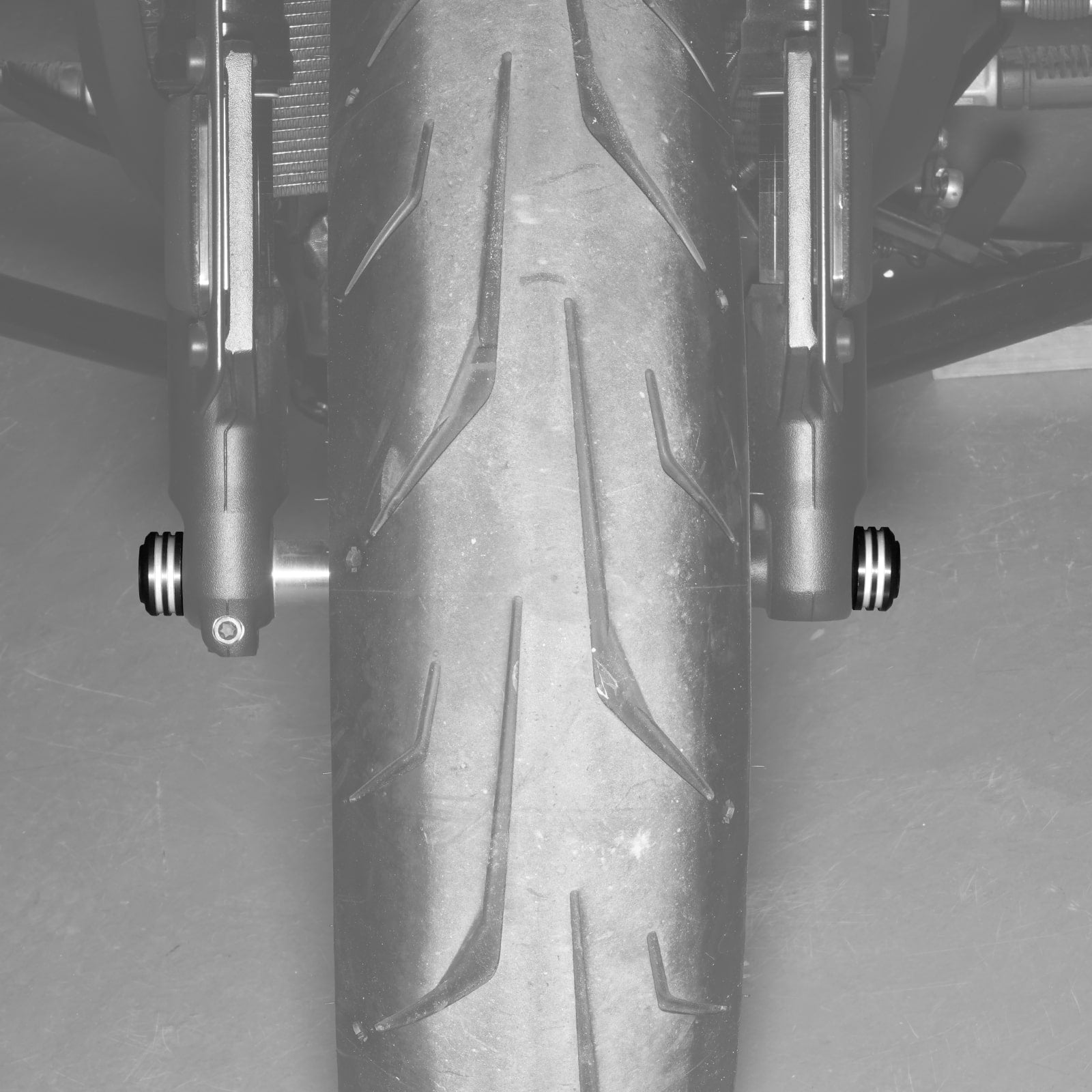 Pair Front Axle Nut Covers For Harley Sportster S Pan America 1250 Nightster