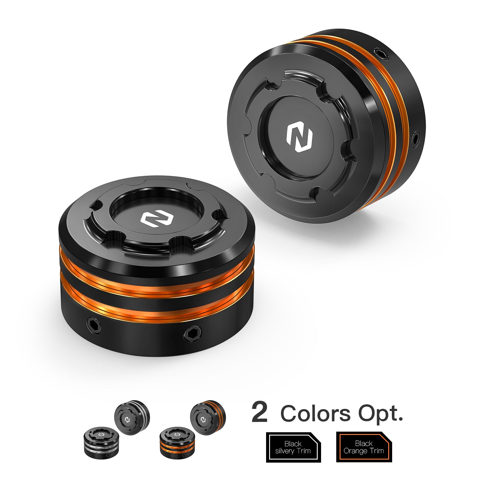 Pair Rear Axle Nut Covers Caps For Harley Sportster S 1250 Pan America