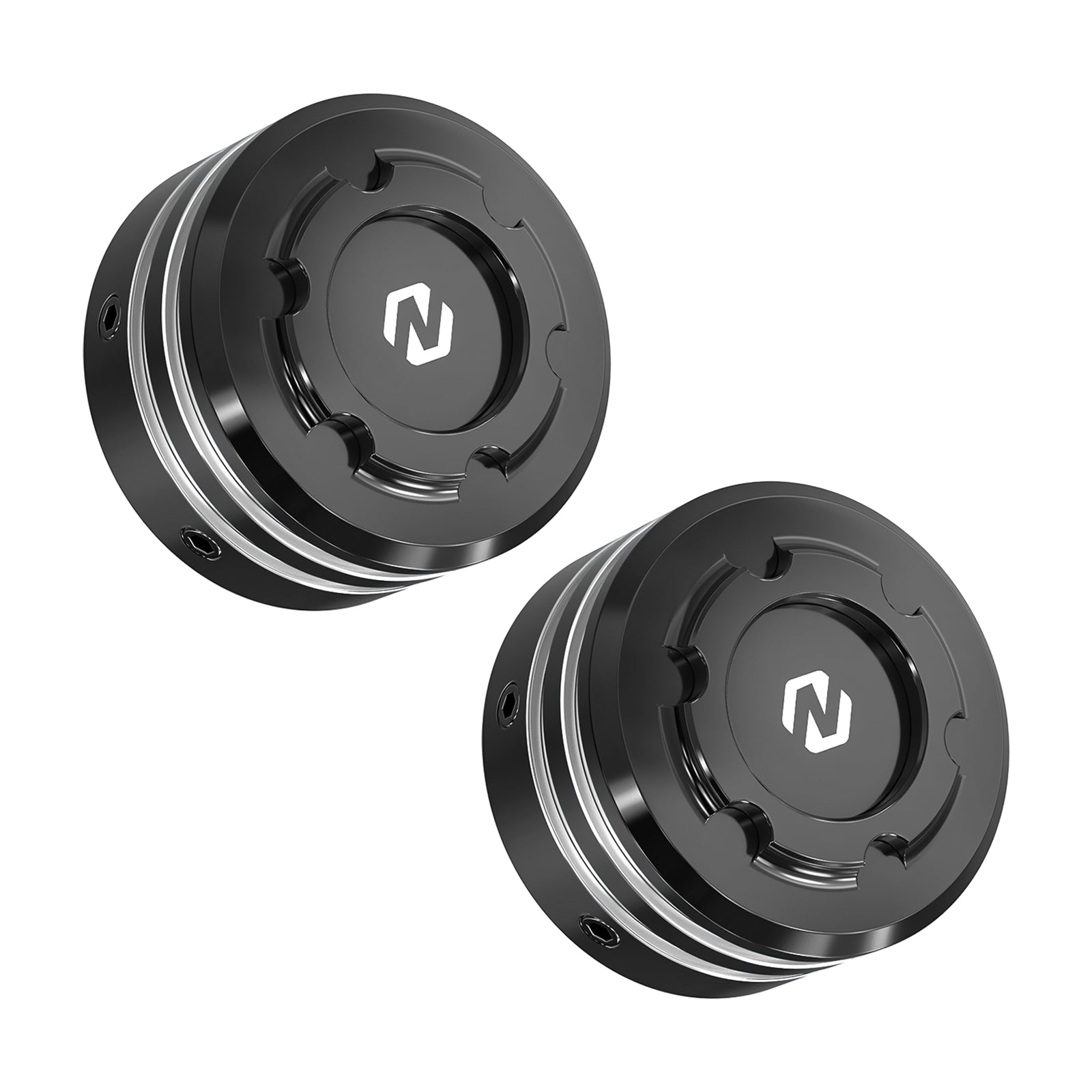 Pair Rear Axle Nut Covers Caps For Harley Sportster S 1250 Pan America