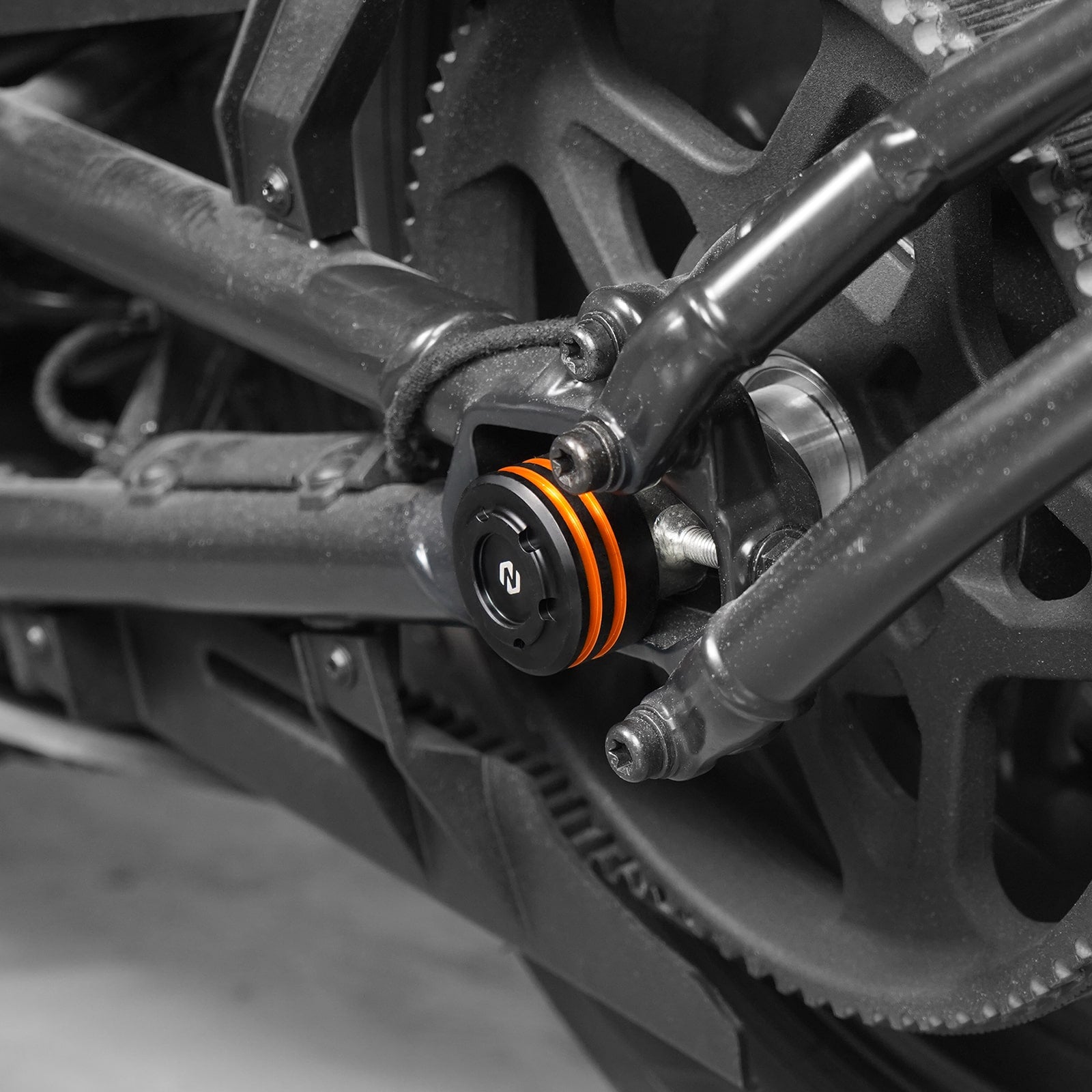 Pair Rear Axle Nut Covers Caps For Harley Sportster S 1250 Pan America