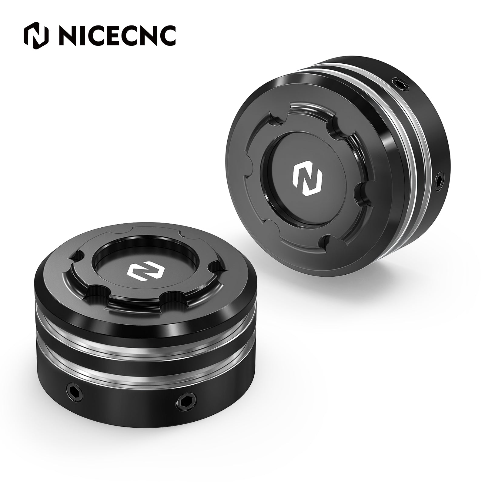 Pair Rear Axle Nut Covers Caps For Harley Sportster S 1250 Pan America