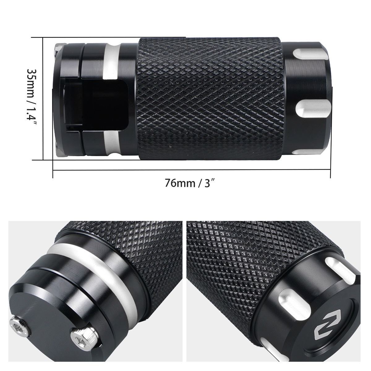 Rear Brake Pedal Pad Extension Tip For Harley Sportster S 1250 2021-2024