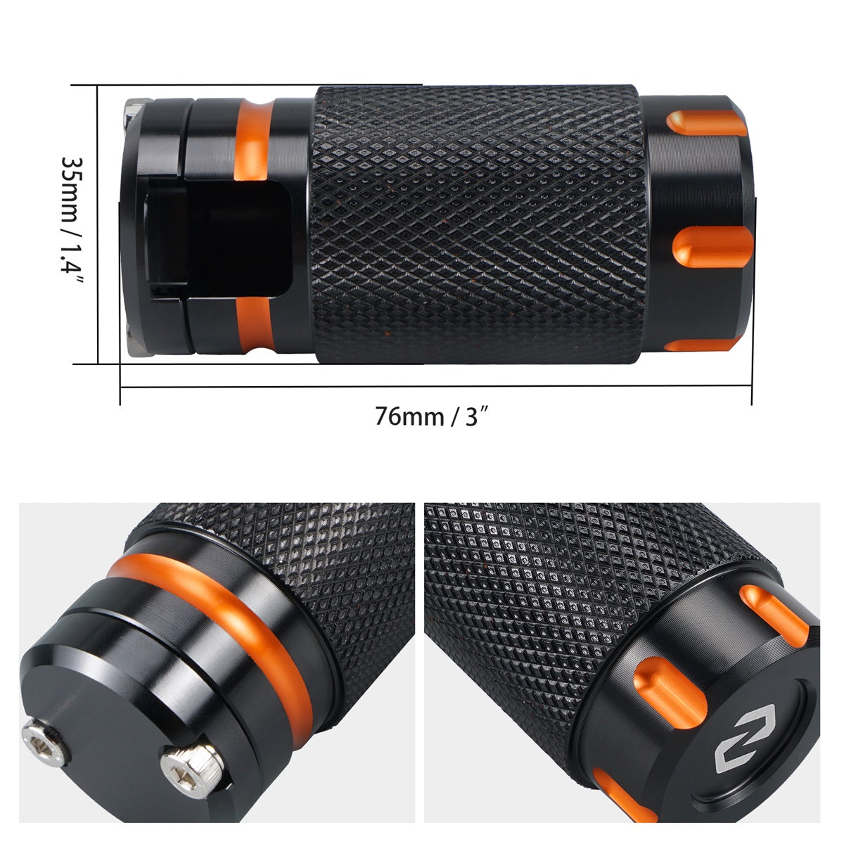 Rear Brake Pedal Pad Extension Tip For Harley Sportster S 1250 2021-2024