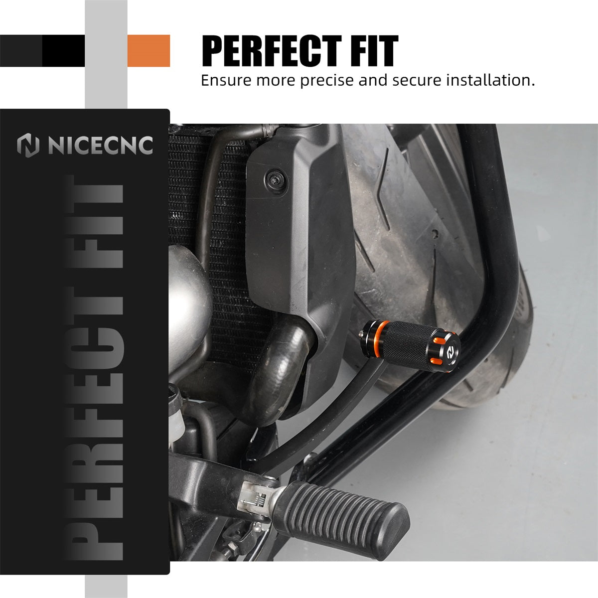 Rear Brake Pedal Pad Extension Tip For Harley Sportster S 1250 2021-2024