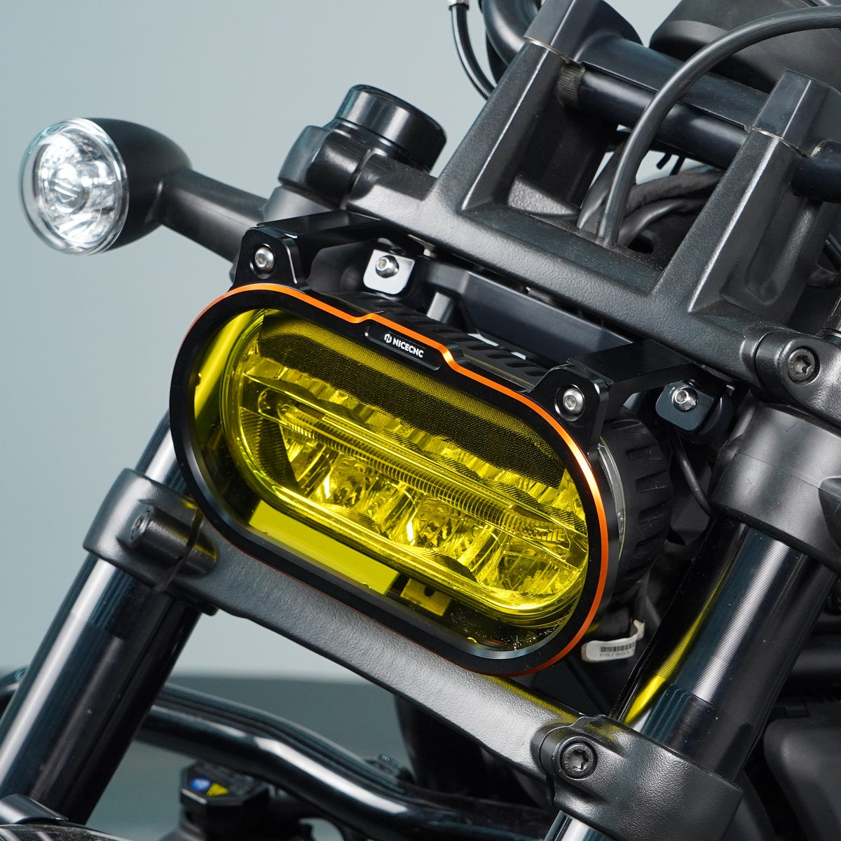 Headlight Guard Cover Protector For Harley Sportster S 1250 2021-2024