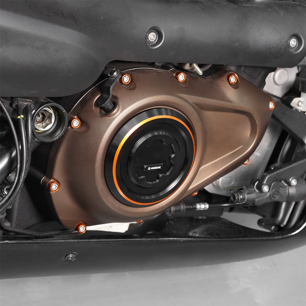 Engine Clutch Derby Cover Insert For Harley Sportster S 1250 Nightster 975