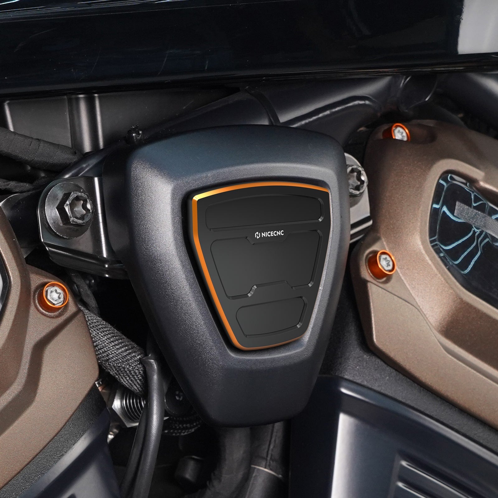 Engine V-Side Cover & Ignition Coil Bracket Screws For Harley Sportster S 1250 Nightster