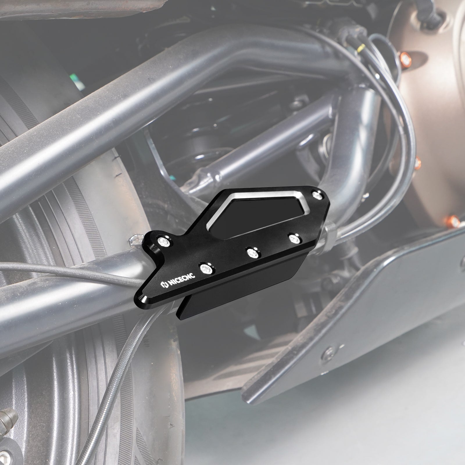 Rear Swingarm Guard Swing Arm Protector For Harley Sportster S 1250 2021-2024