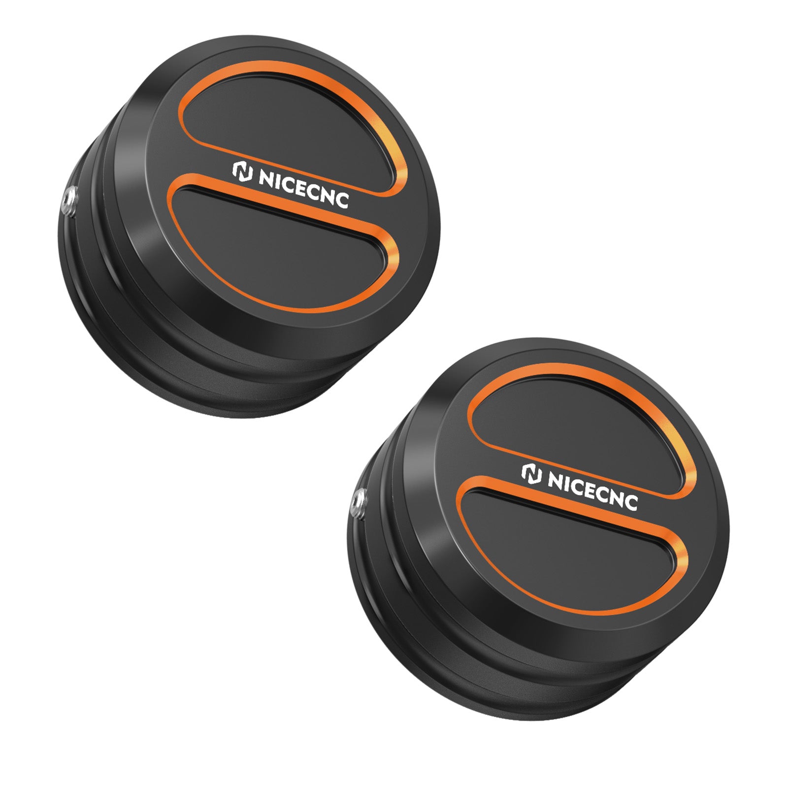 Upper Fork Stem Nut Covers Caps For Harley Softail Slim Standard Street Bob 107 114