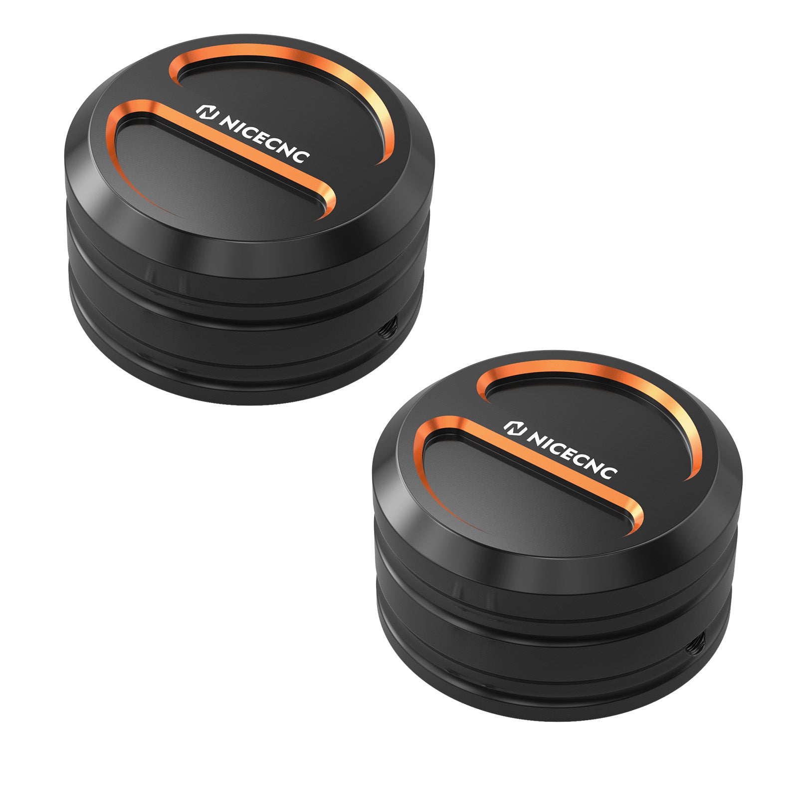 Upper Fork Stem Nut Covers Caps For Harley Softail Slim Standard Street Bob 107 114