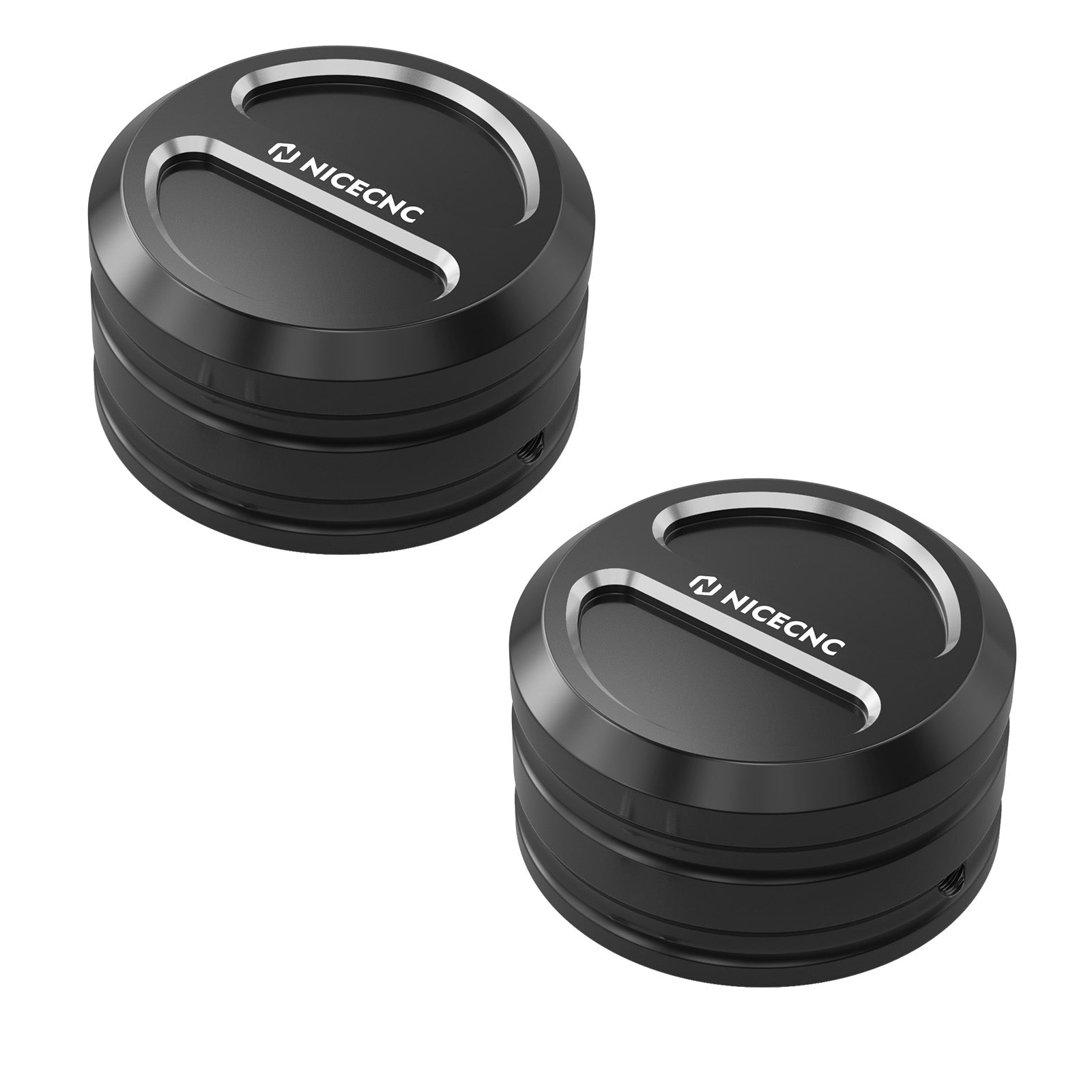 Upper Fork Stem Nut Covers Caps For Harley Softail Slim Standard Street Bob 107 114