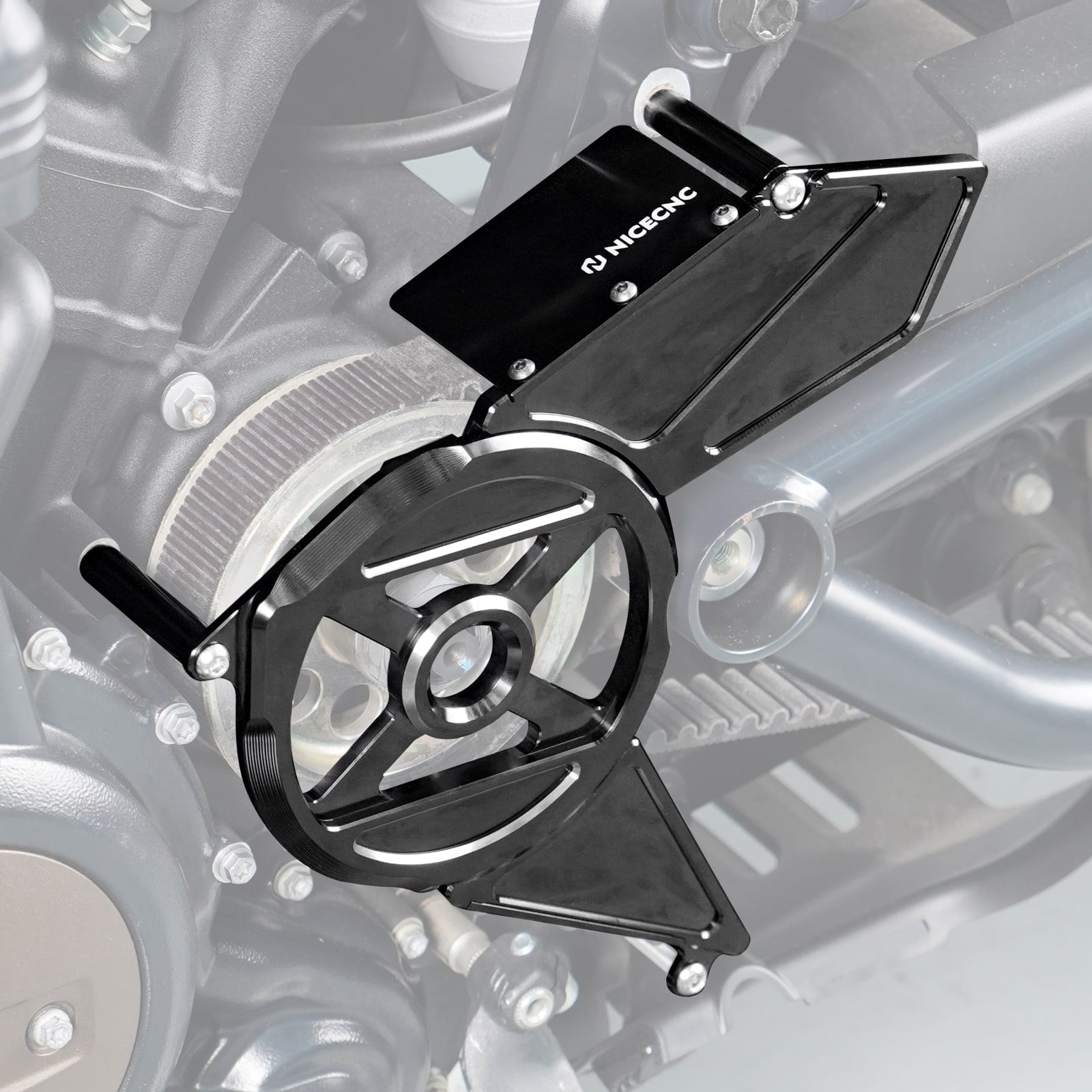 Out Front Transmission Sprocket Belt Cover For Harley Sportster S 1250 Nightster