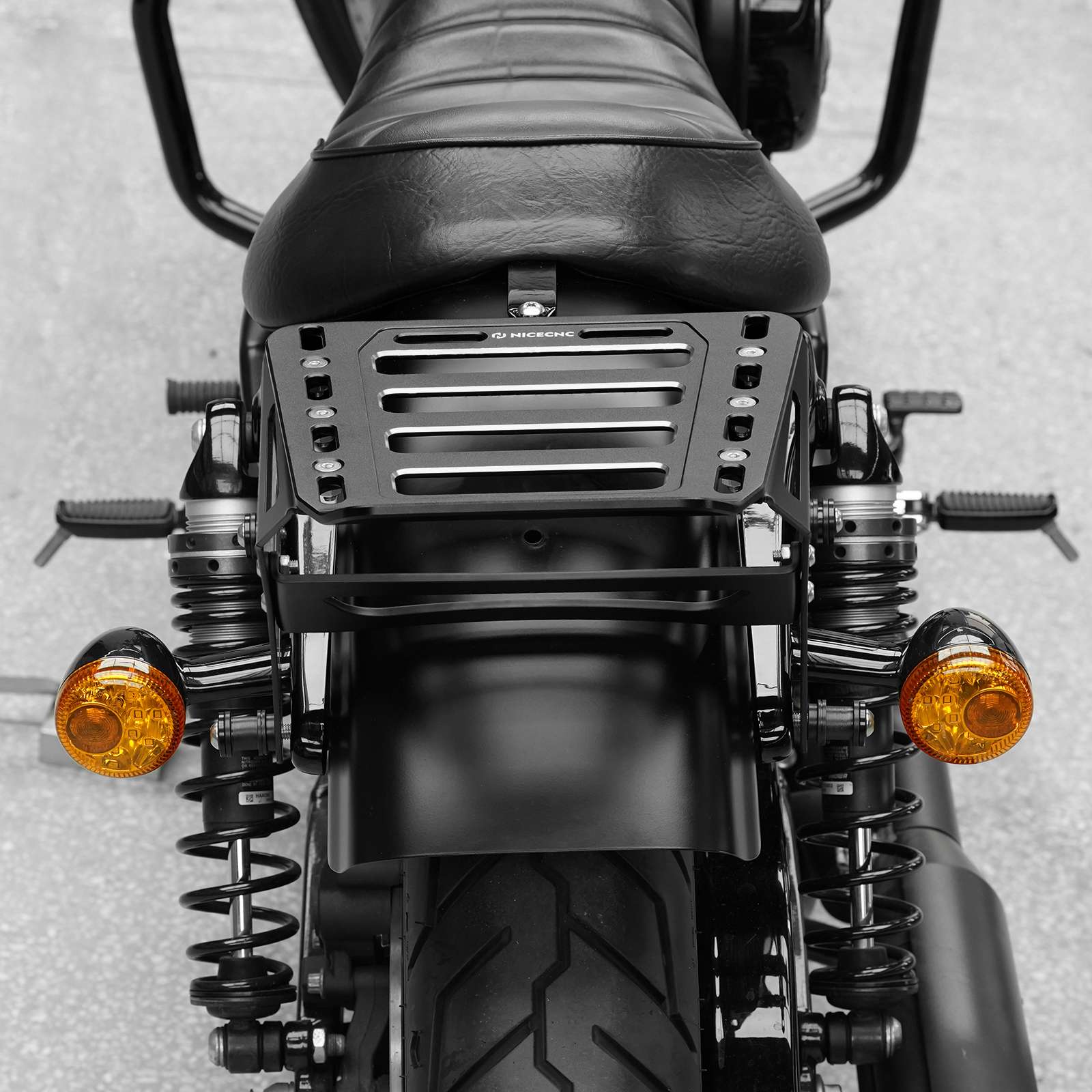 Rear Luggage Solo Seat Rack For Harley Sportster 1200 XL Iron 883 XL883N
