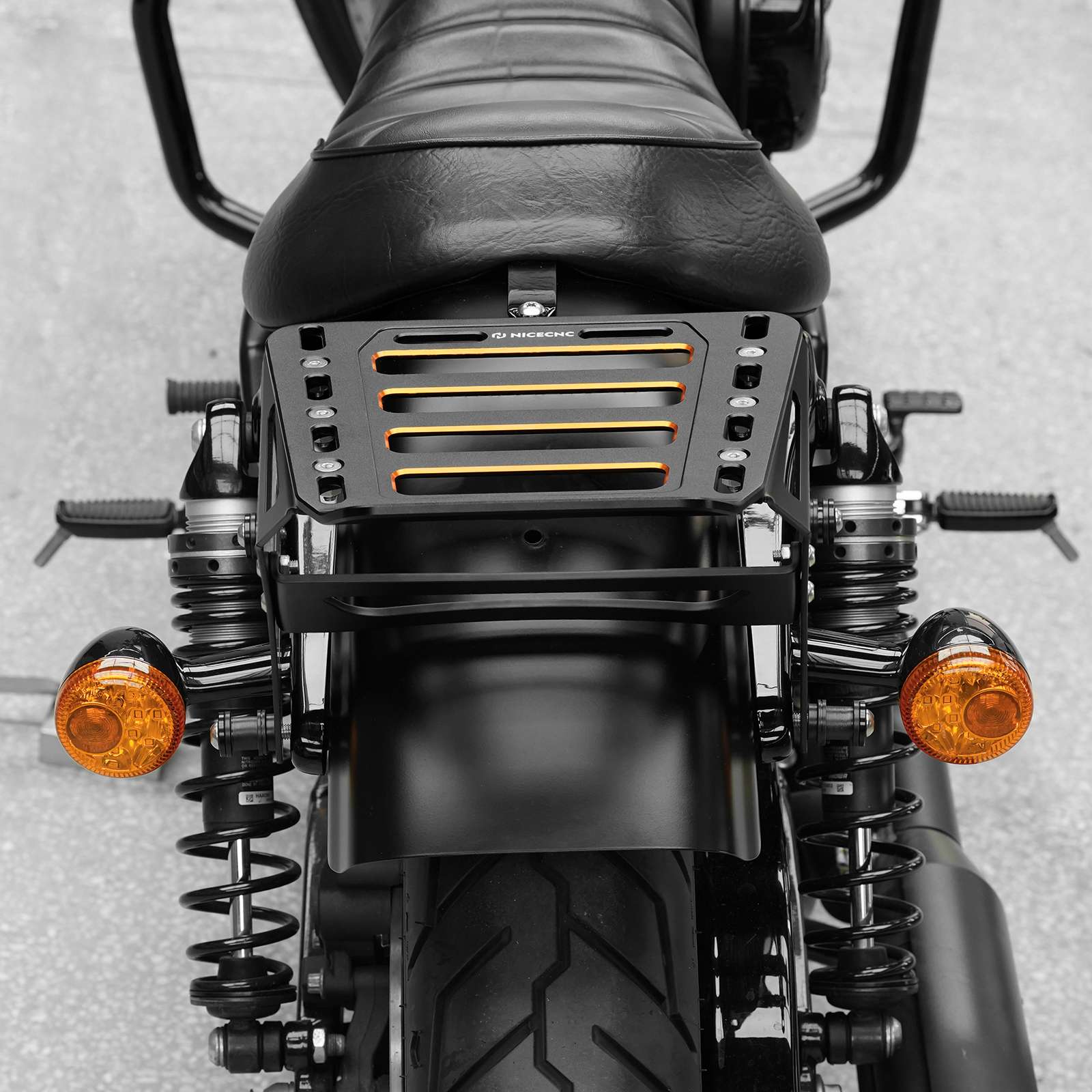 Rear Luggage Rack Tail Bag Bracket Mount Kit For Harley Sportster 1200 XL Iron 883