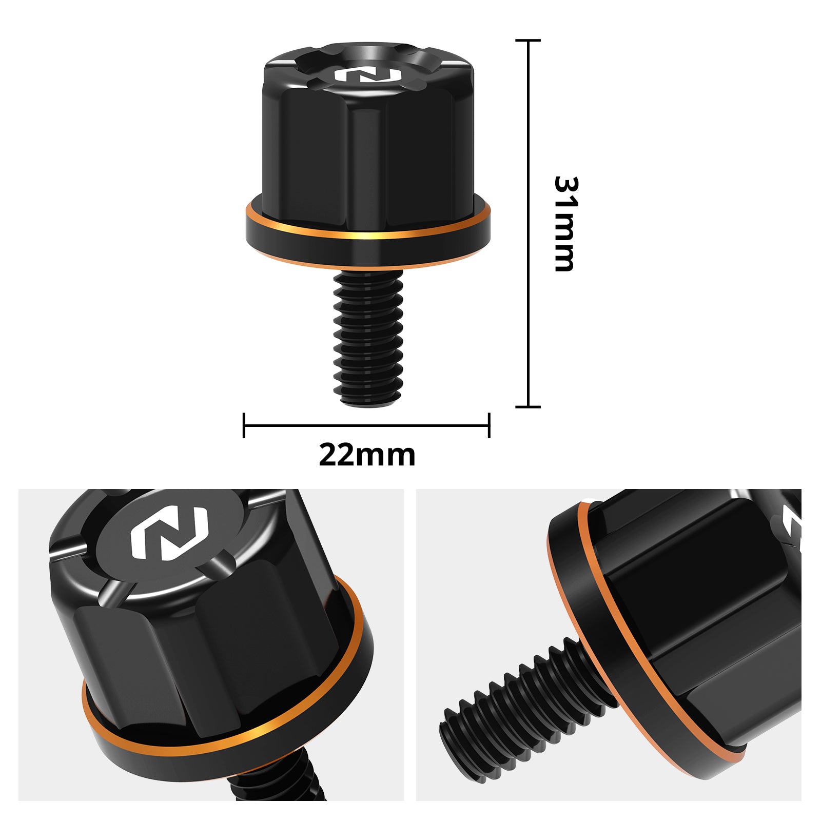Rear Seat Mounting Bolt Screw For Harley Softail Heritage Classic Fat Boy 114