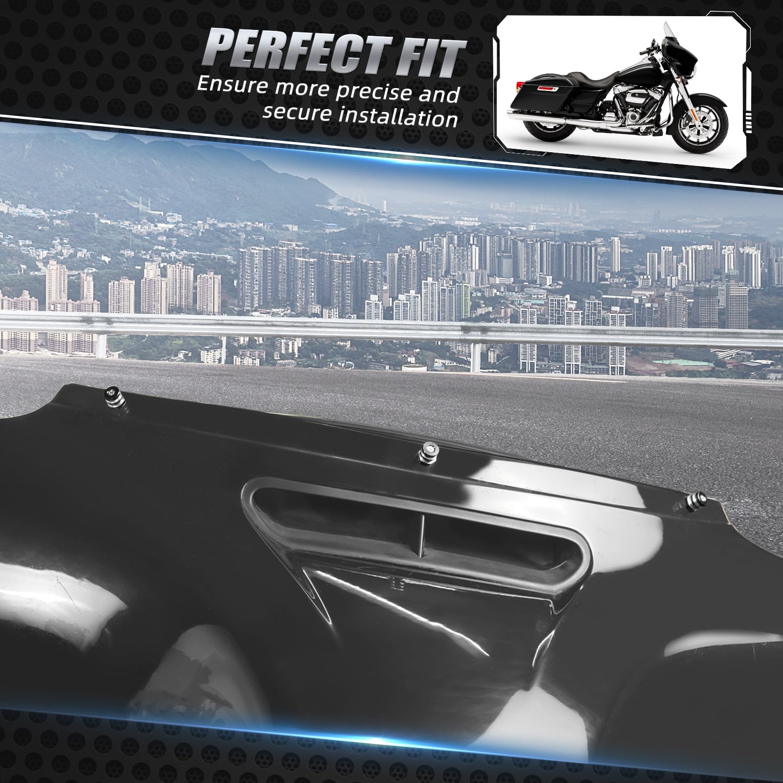 Fairing Windshield Mounting Bolts Screws Kit For Harley Street Glide FLHX FLHXS