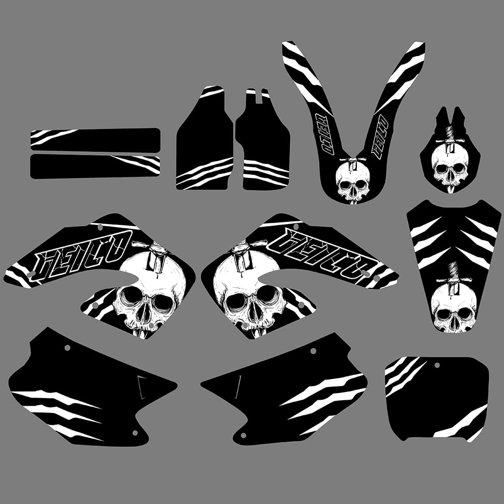 Motocross Team Graphics Decals for Honda CR125 CR250 00-01