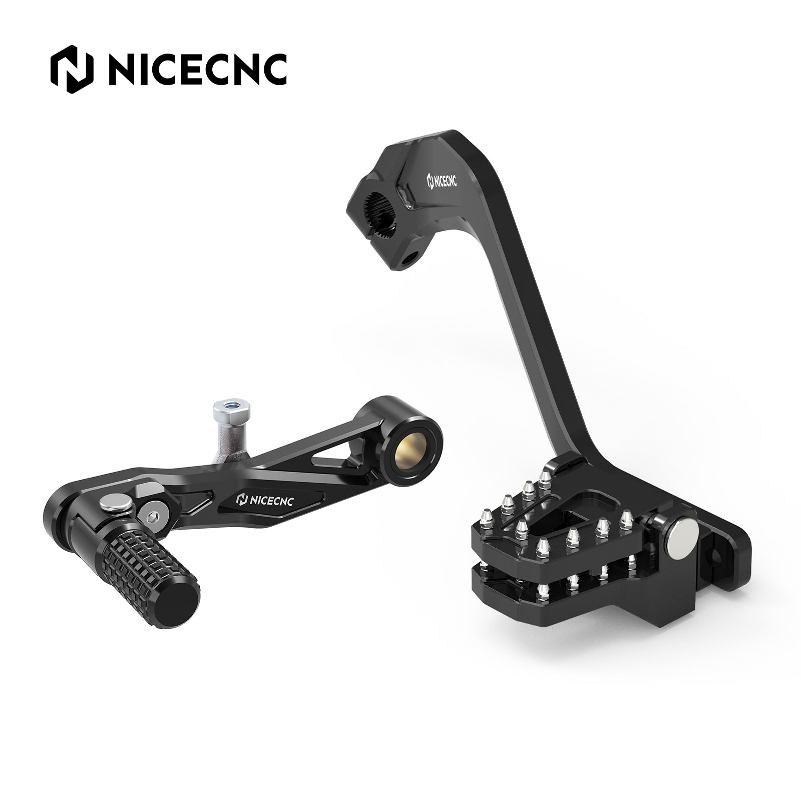 Adjustable Folding Gear Shift Lever For Honda Africa Twin CRF 1000 1100L, Black