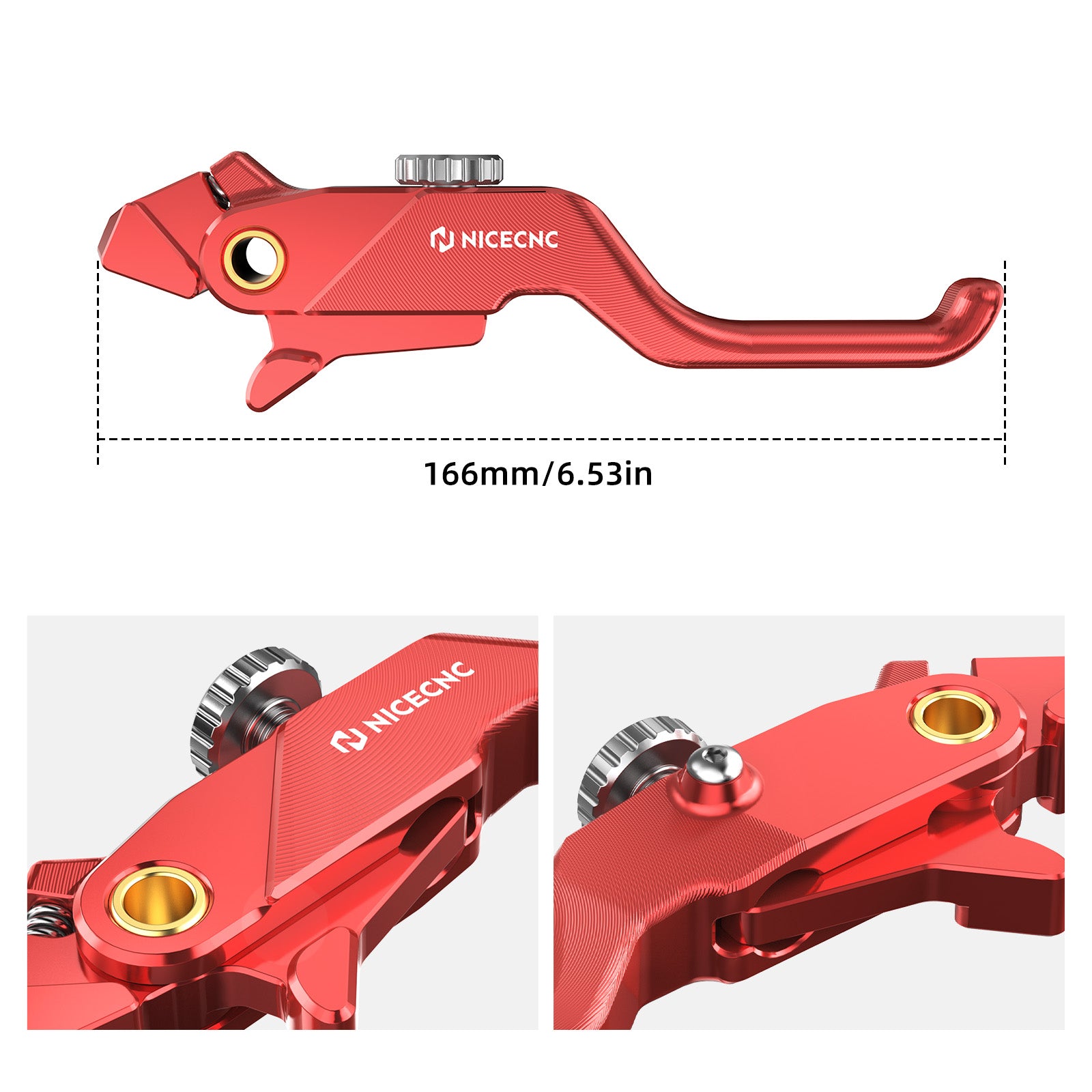 Two-Finger Shorty Brake Lever For Honda Africa Twin CRF 1100L