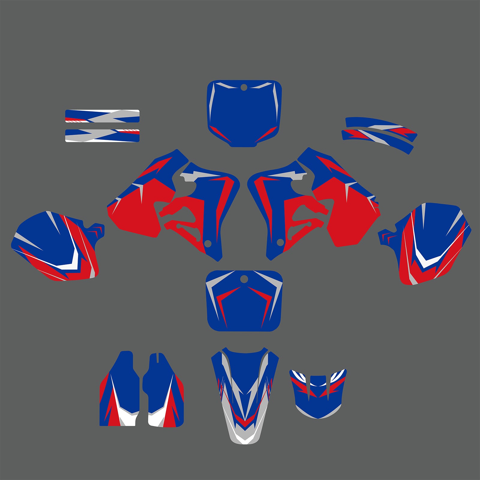 Full Graphics Decals Stickers Set For HONDA CR125 1995-1997 CR250 1995-1996