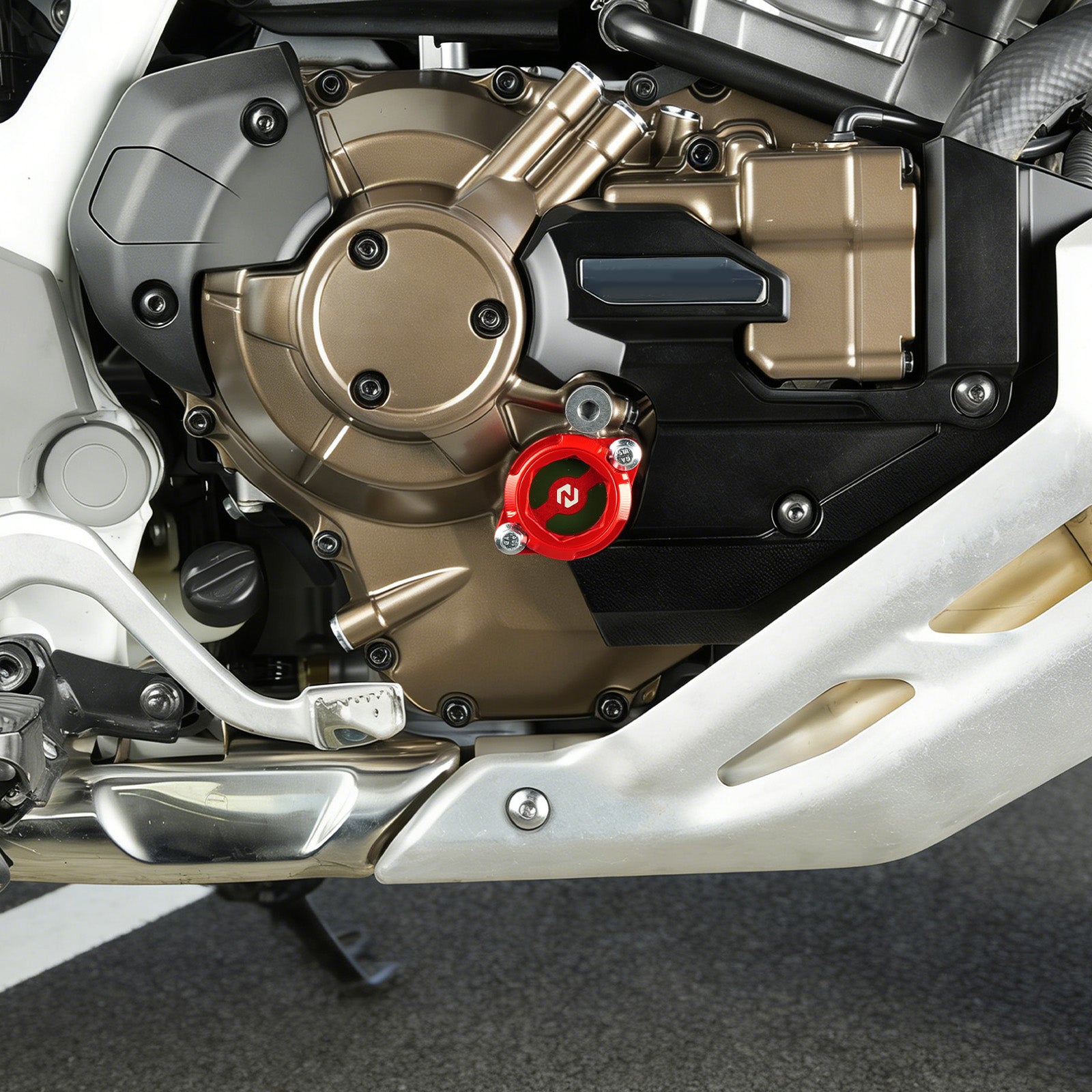 Transparent Oil Filter Cover For Honda Africa Twin CRF 1000 1100L ADV Sports